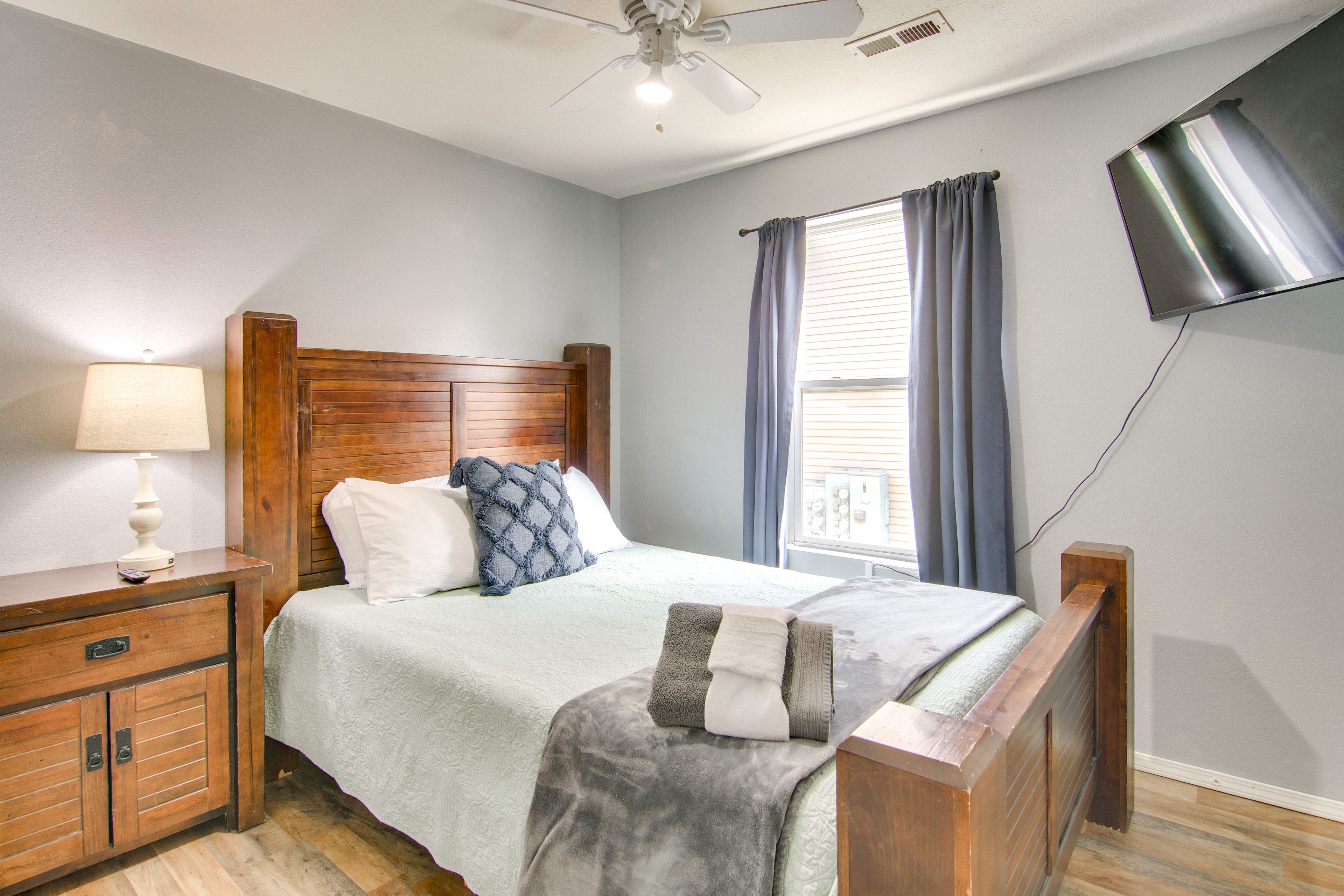 Bedroom 2 | Queen Bed | 1st-Floor Unit