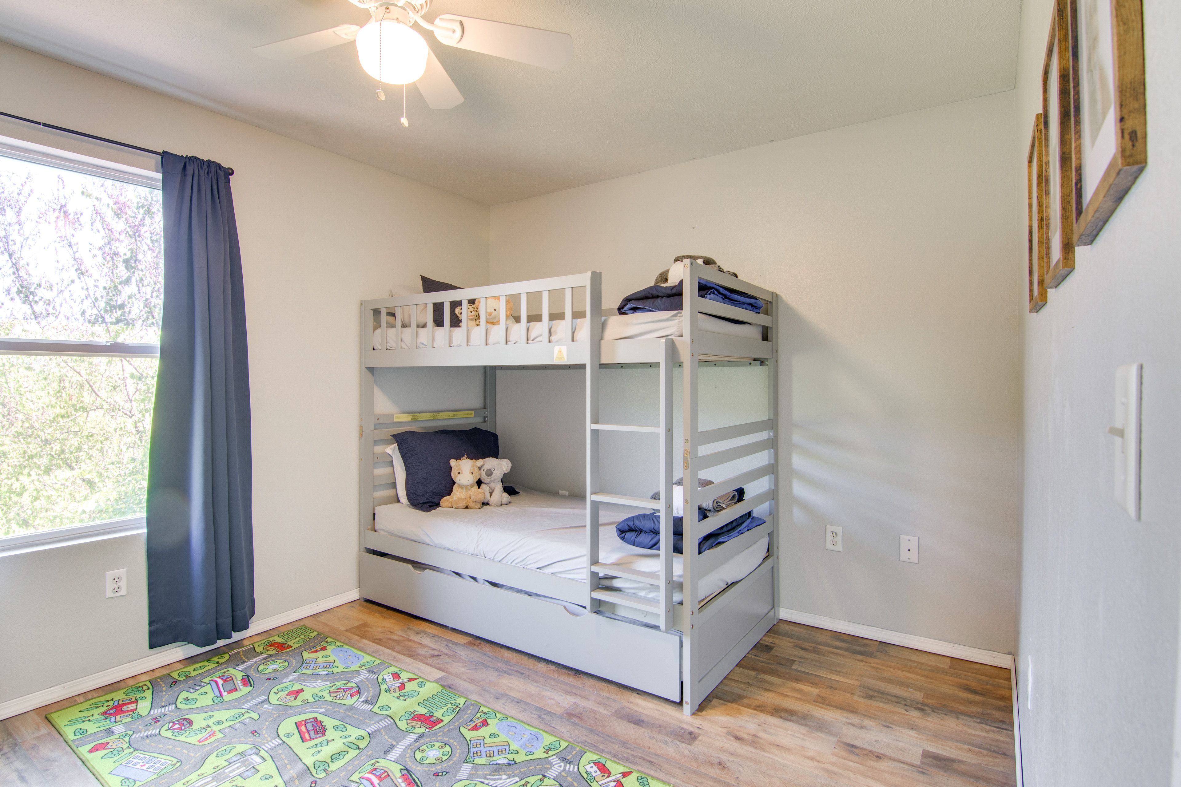 Bedroom 3 | Twin Bunk Bed w/ Twin Trundle | 1st-Floor Unit