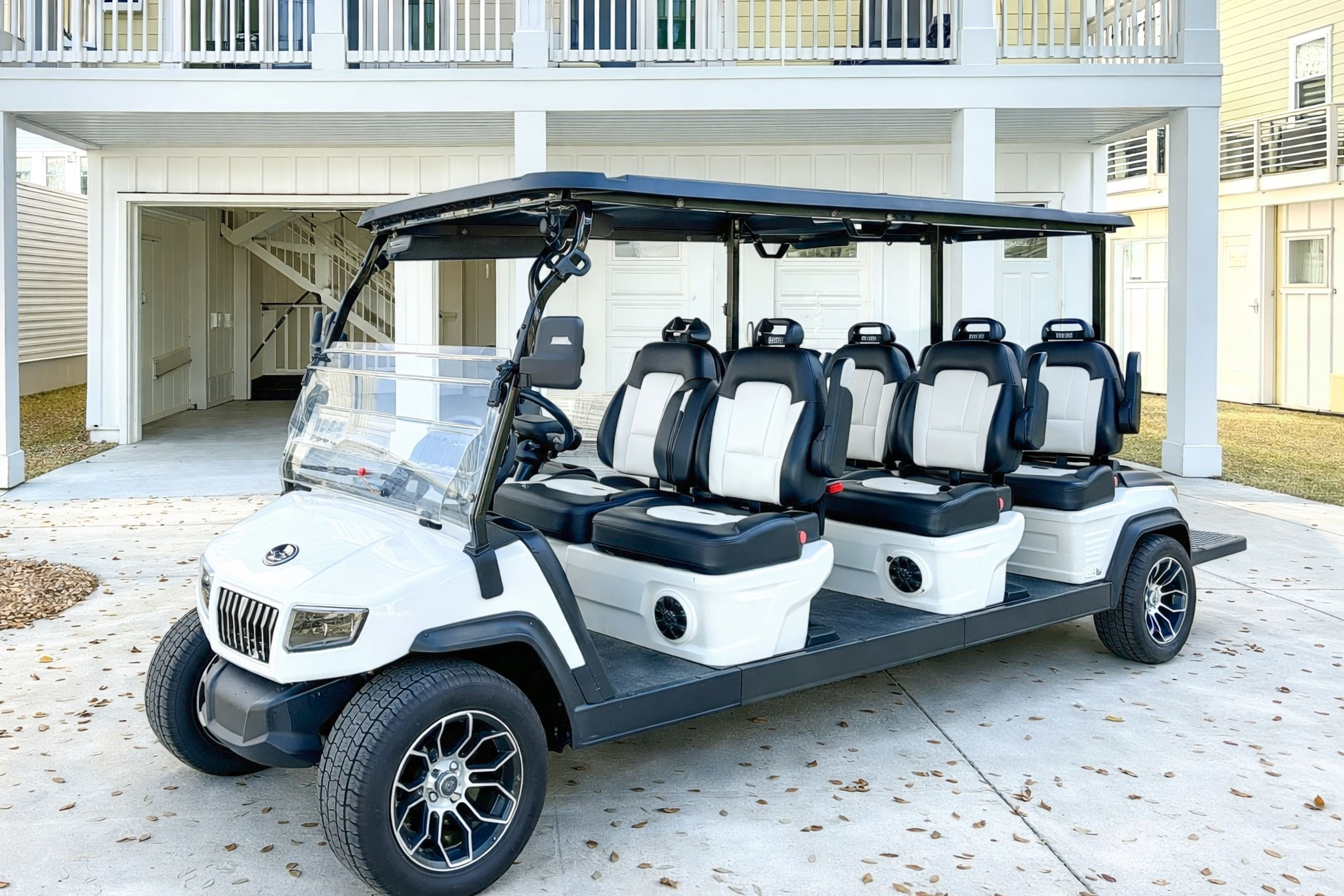 6-Seat Golf Cart (Available Upon Request, Not Guaranteed)