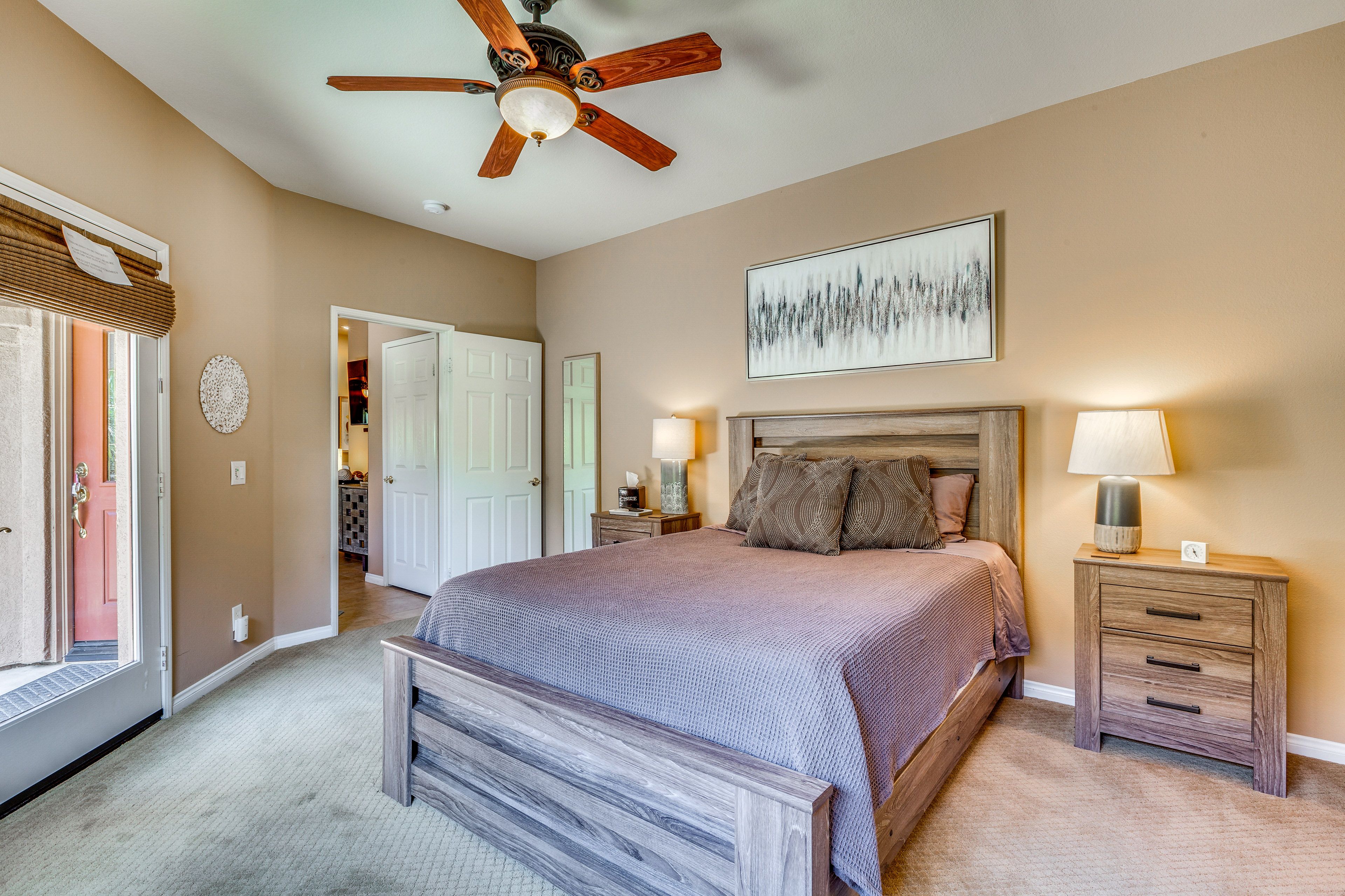 Bedroom 2 | Queen Bed | Walk-In Closet | En-Suite Bathroom