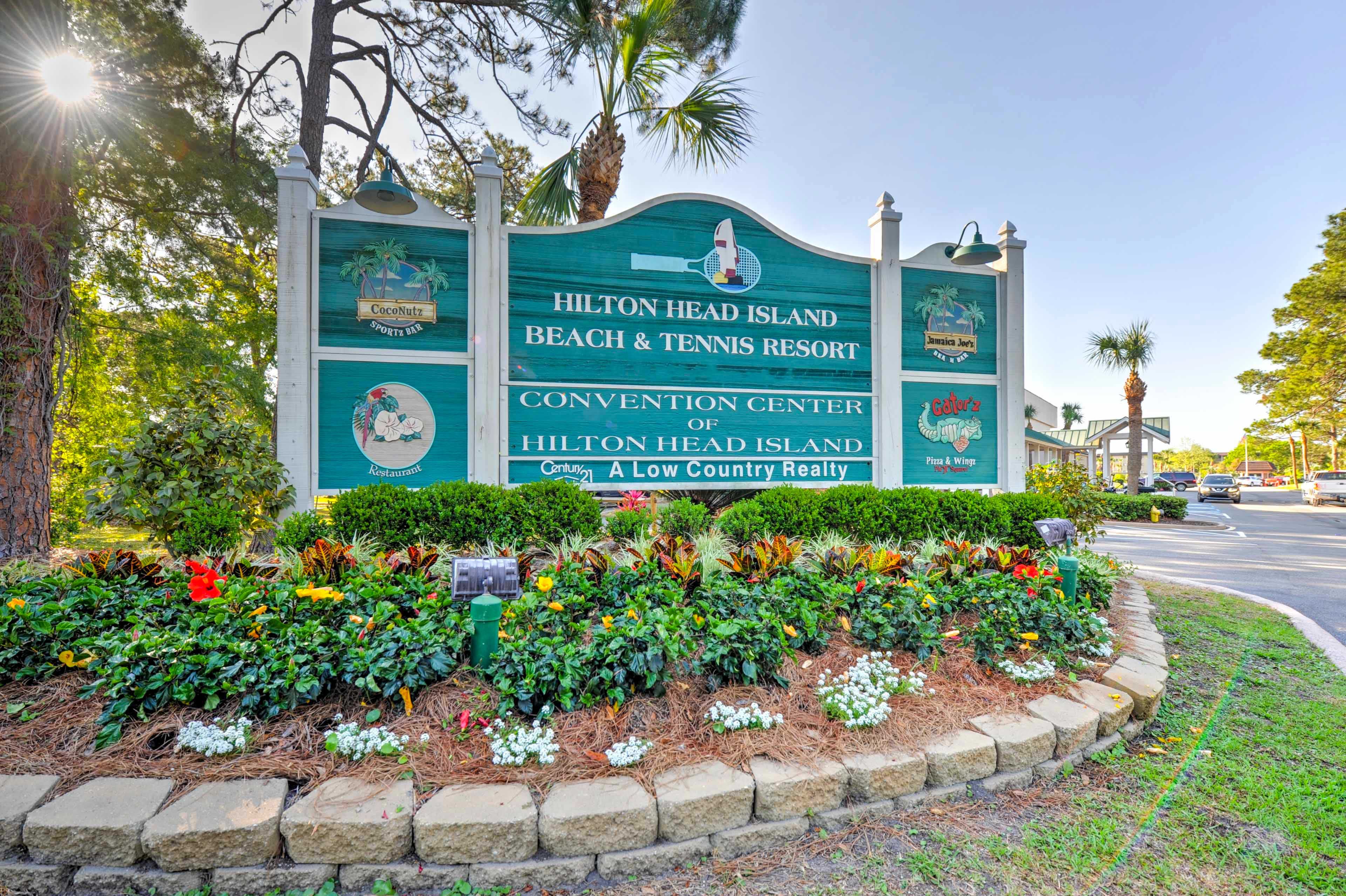Located in Hilton Head Island Beach and Tennis Resort