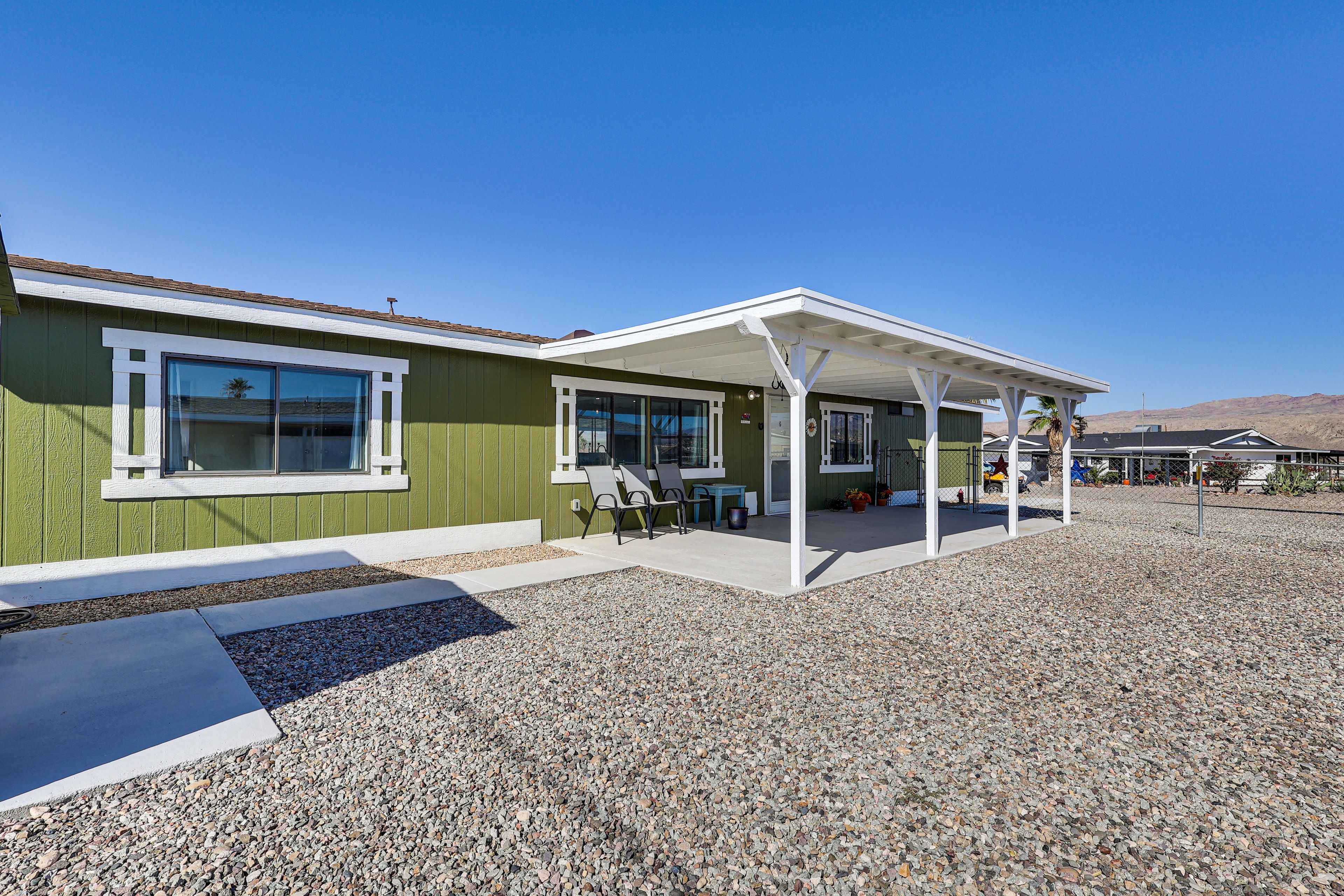 Covered Patio & Fenced Yard
