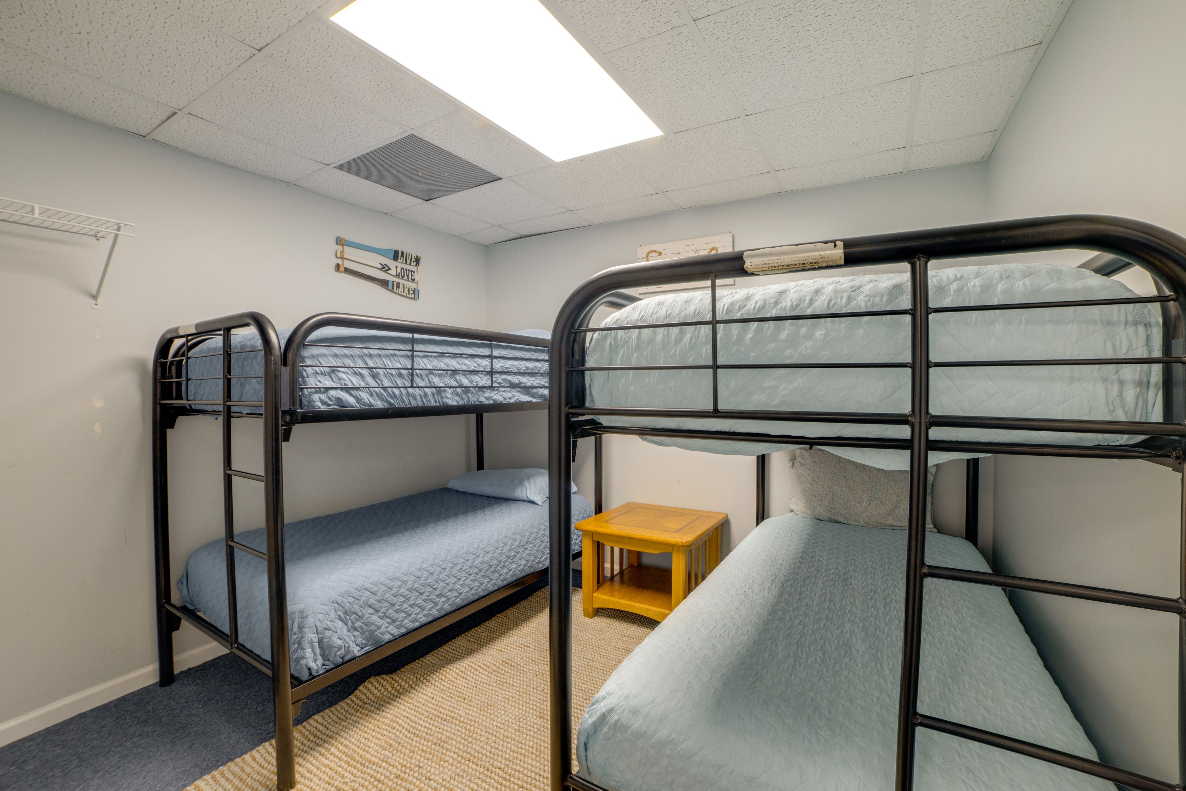 Bedroom 5 | 2 Twin Bunk Beds | Lower Level