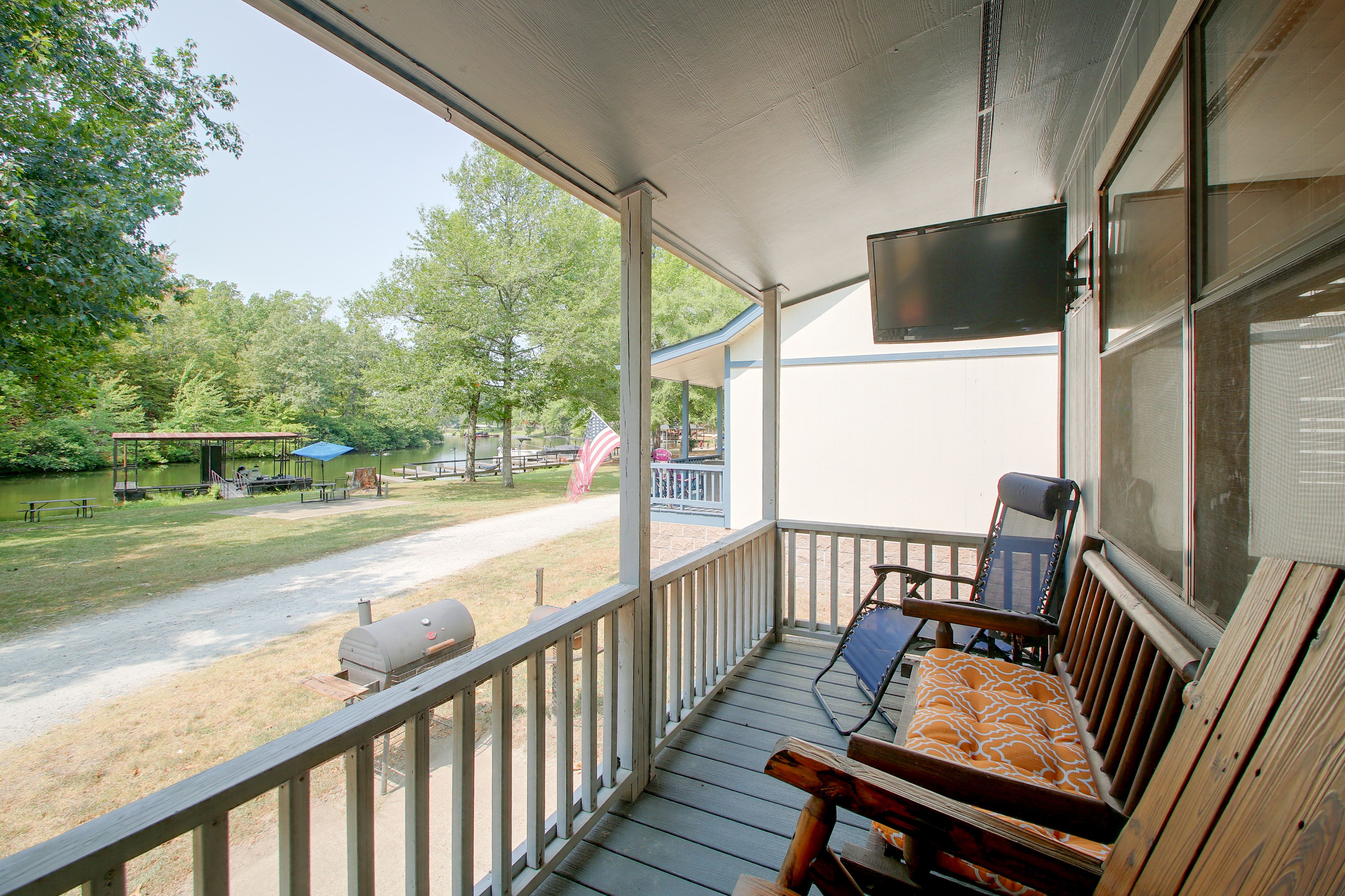 Furnished Porch | Water Views