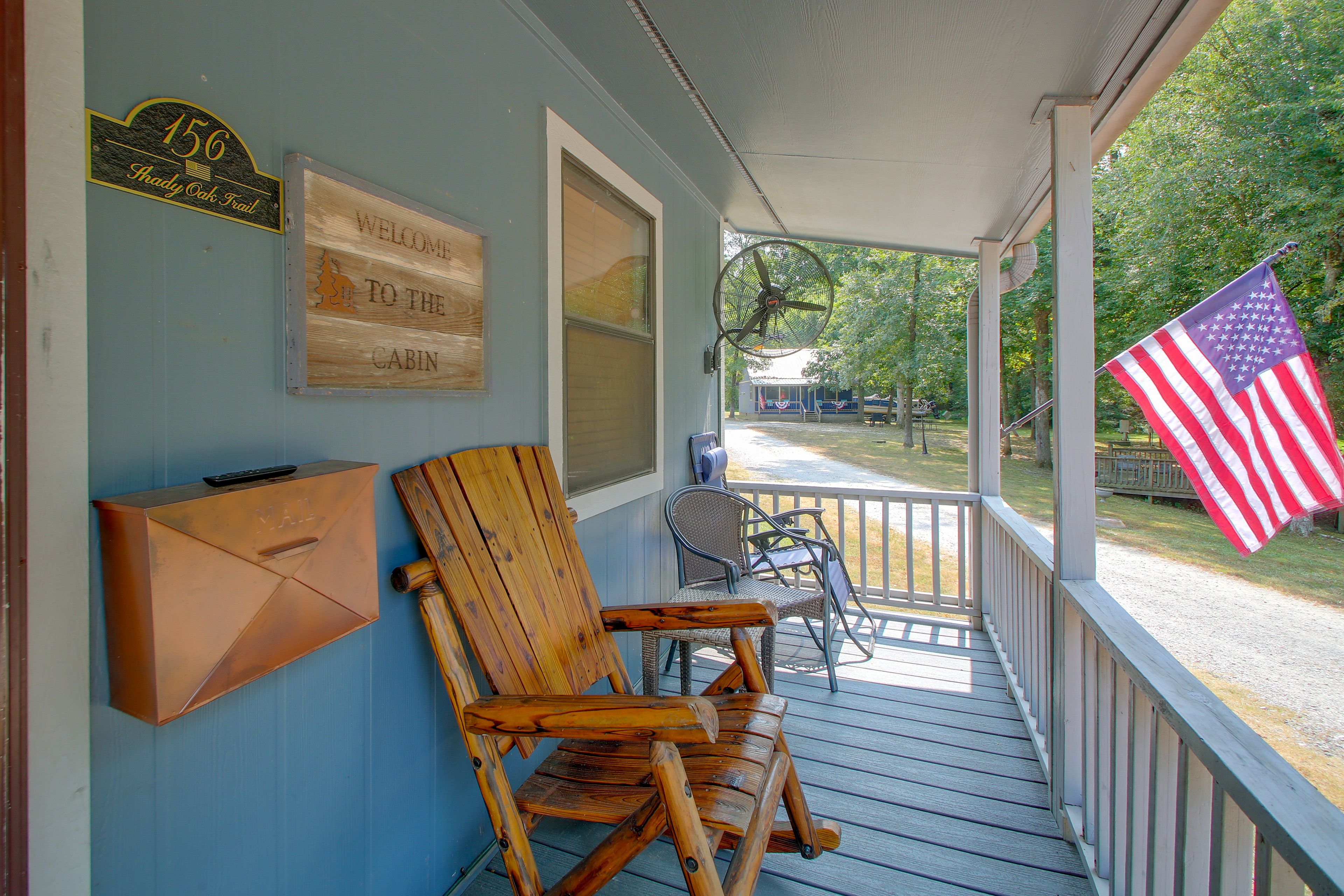 Covered Porch w/ Seating | Water Views