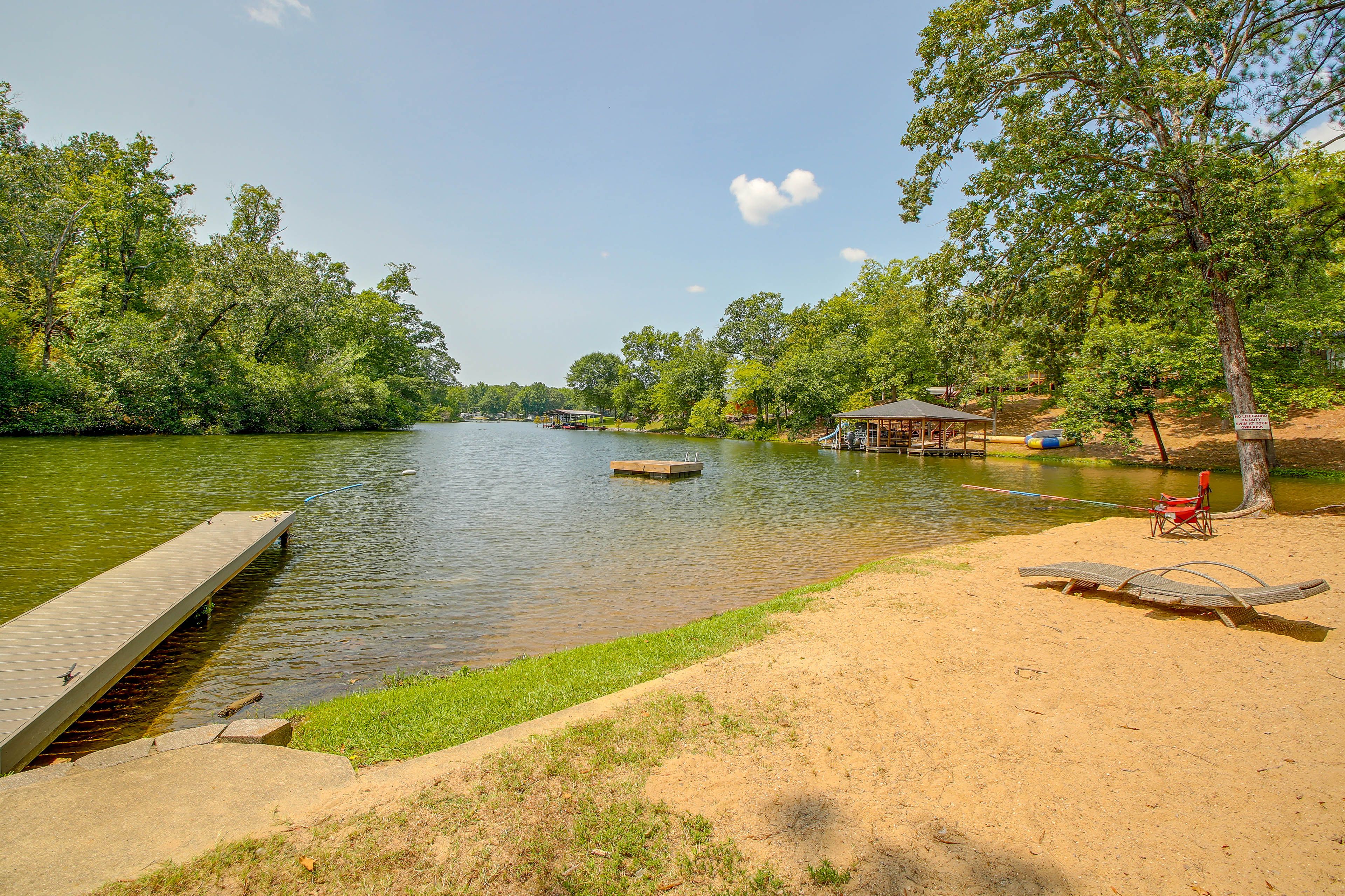 Shady Oaks Trail Getaway Community Amenities | Beach