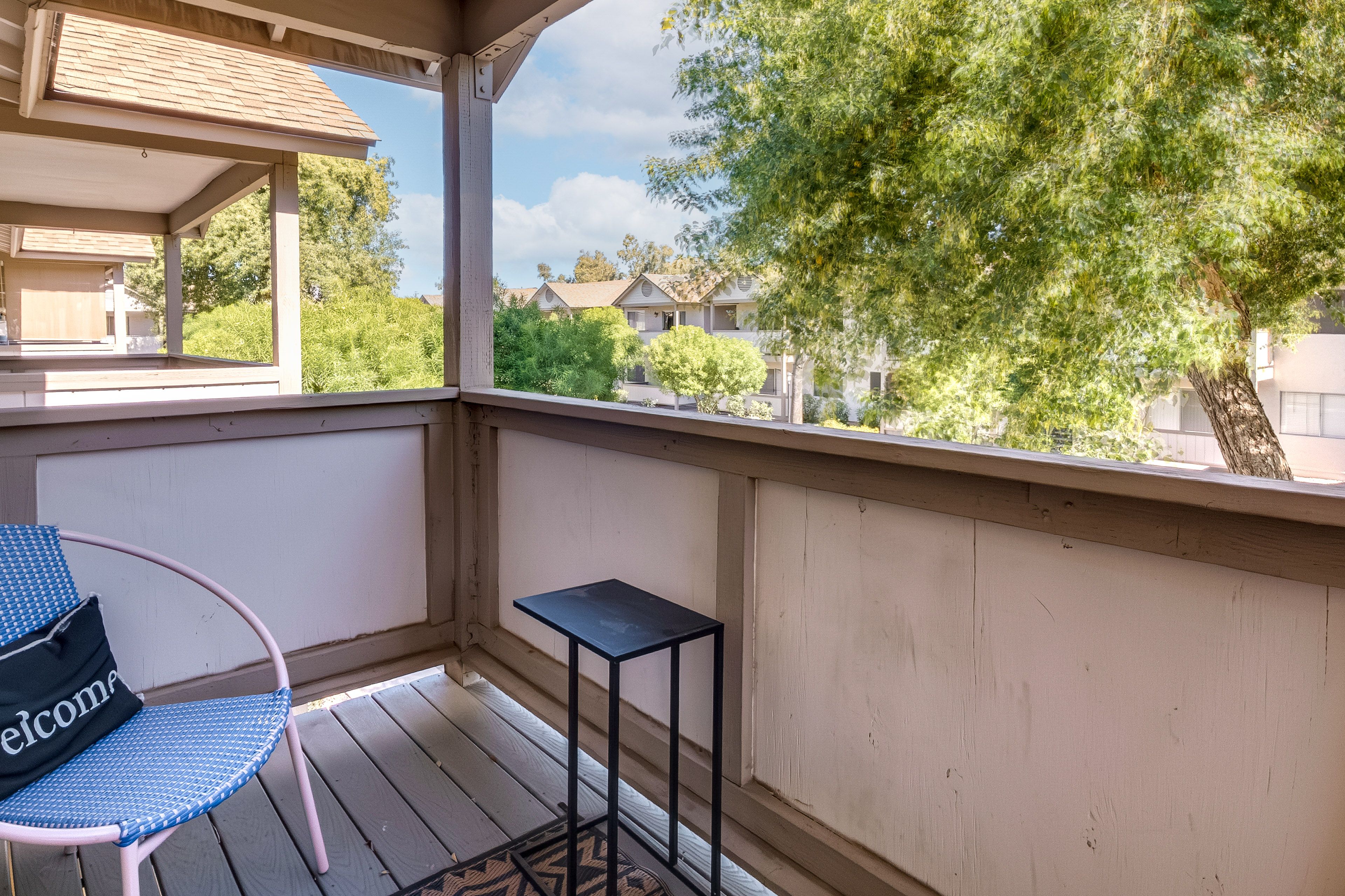 Private Balcony | Parking | Community Lot (Uncovered; 3 Vehicles)