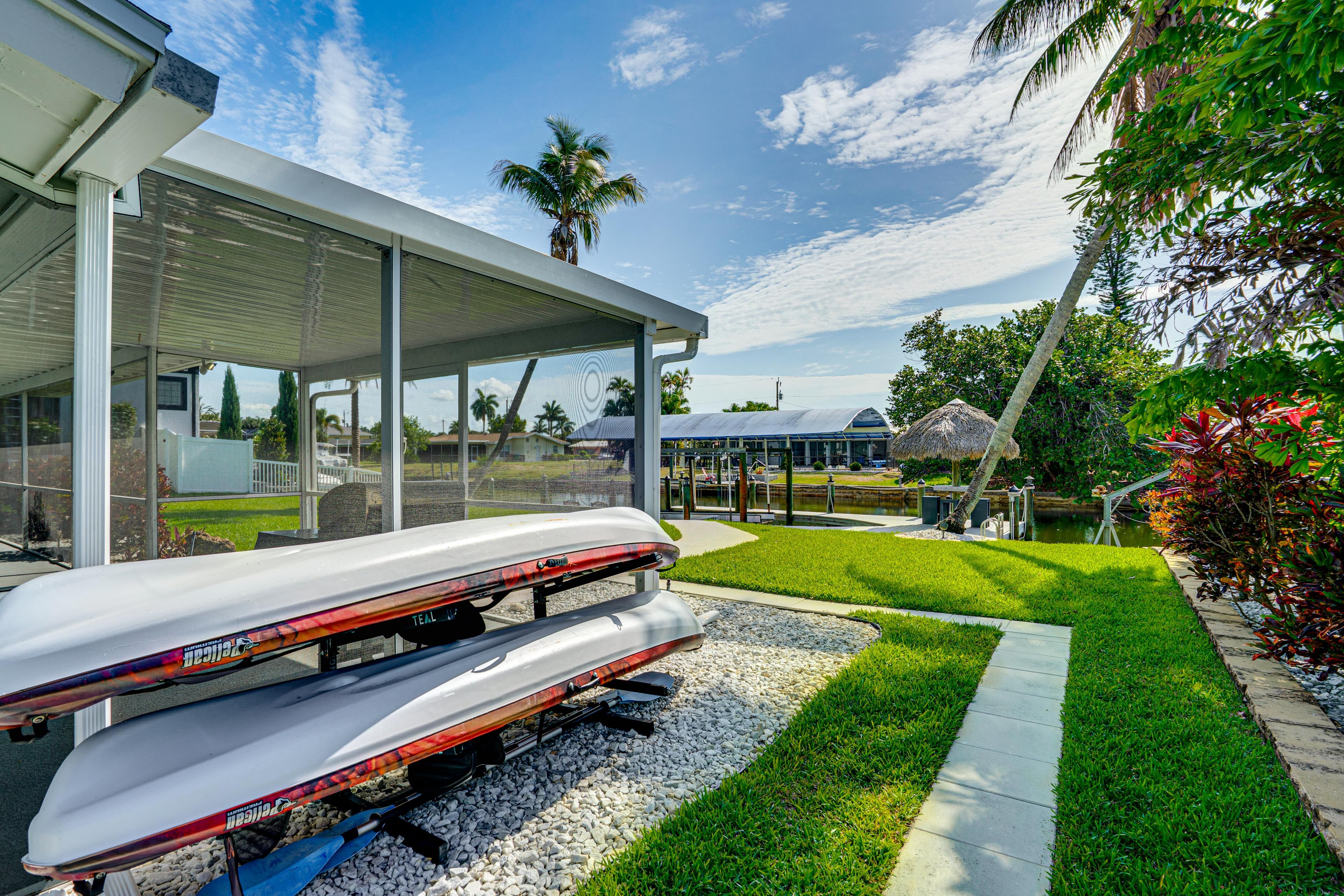Private Backyard Area