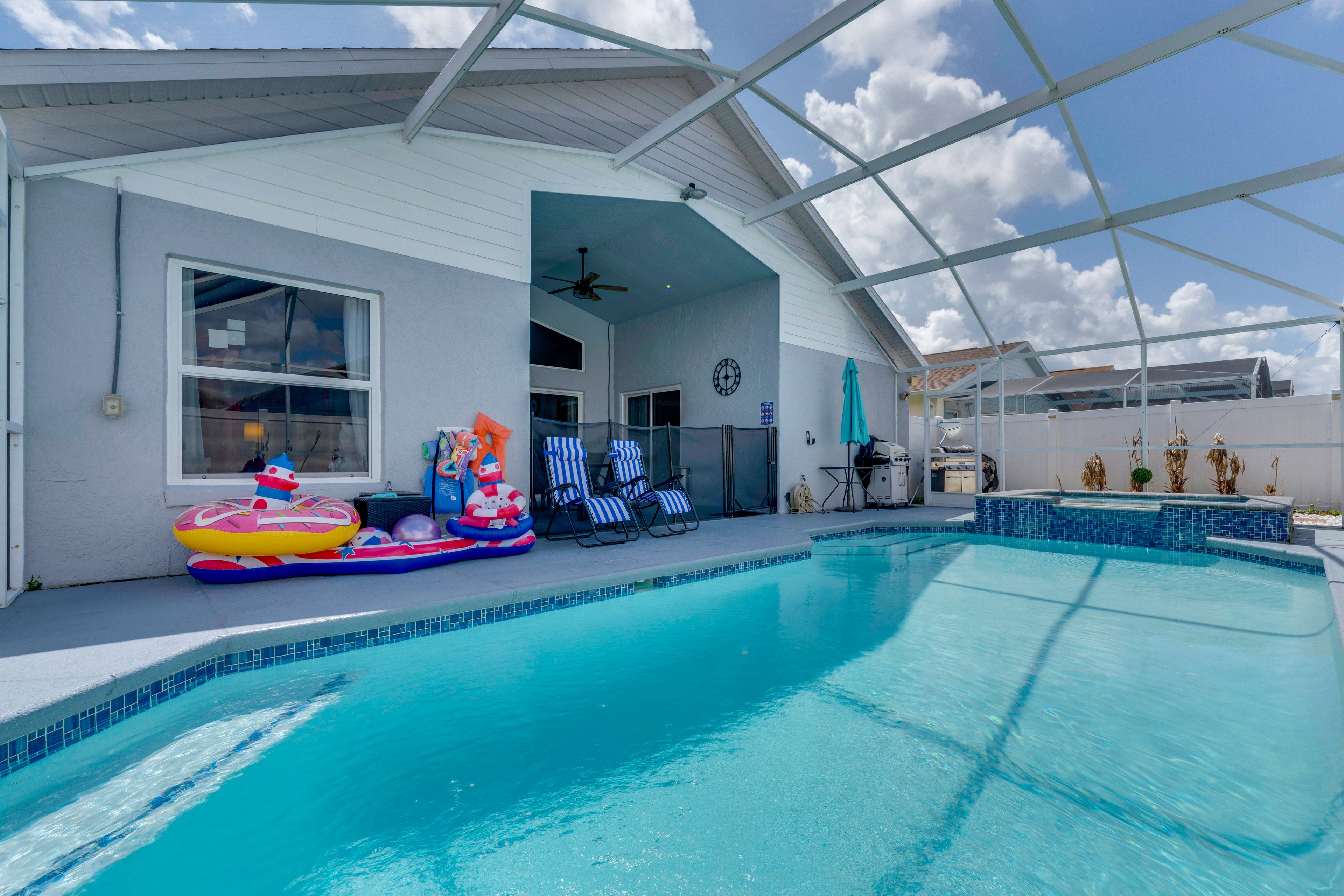 Kissimmee Vacation Rental | 4BR | 3BA | 1,740 Sq Ft