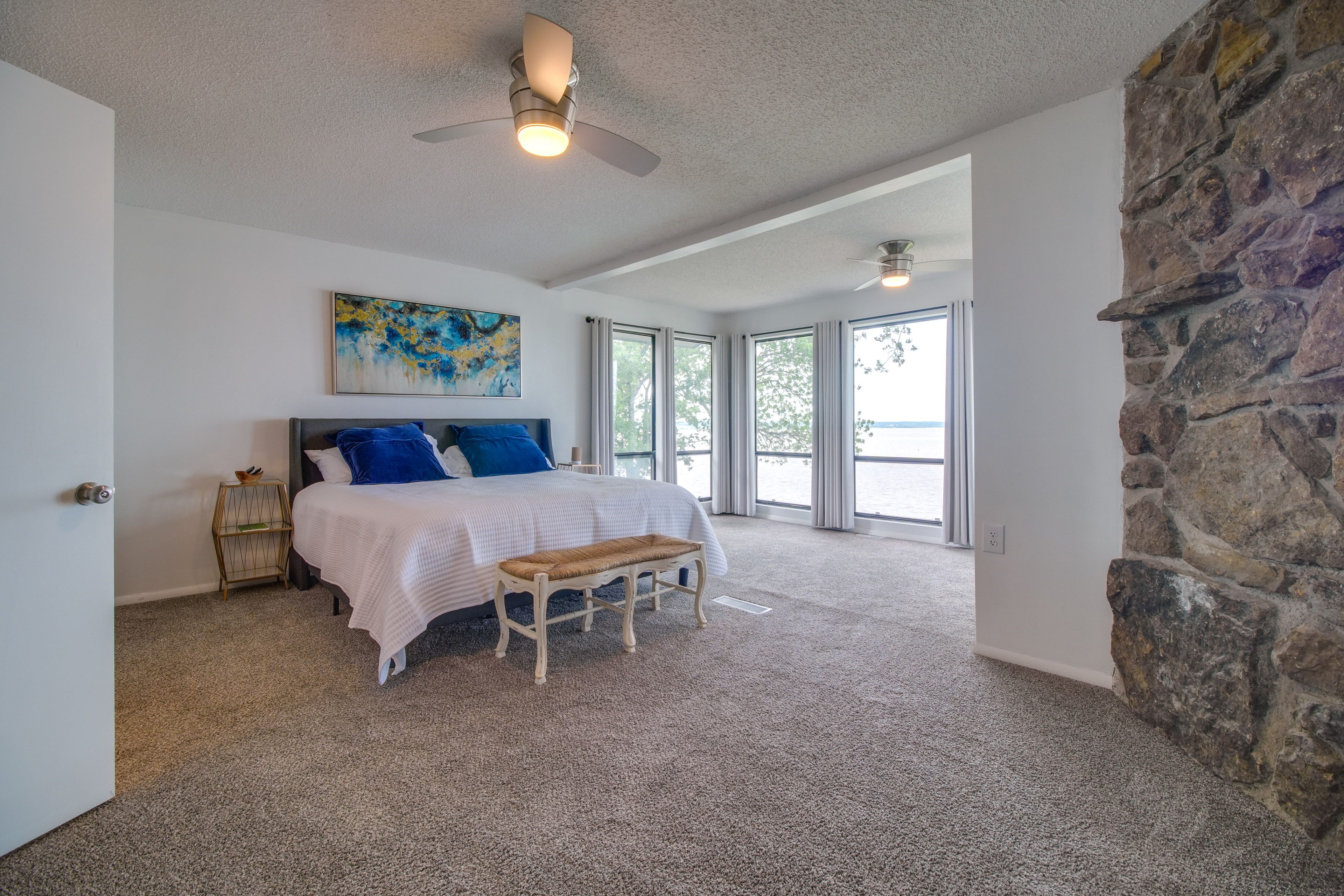 Bedroom 1 | King Bed | Twin Futon | 2nd Floor