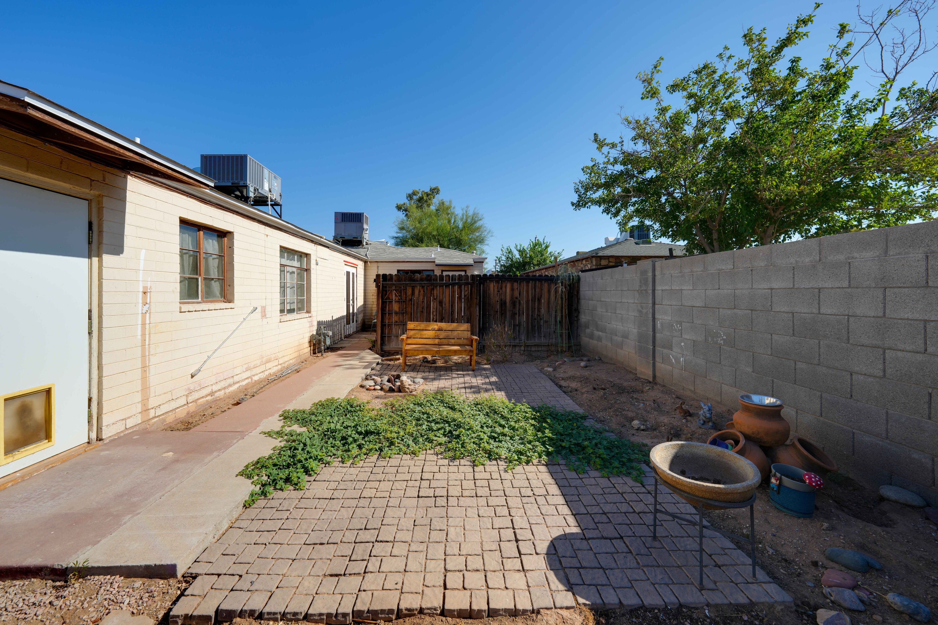 Fenced Yard
