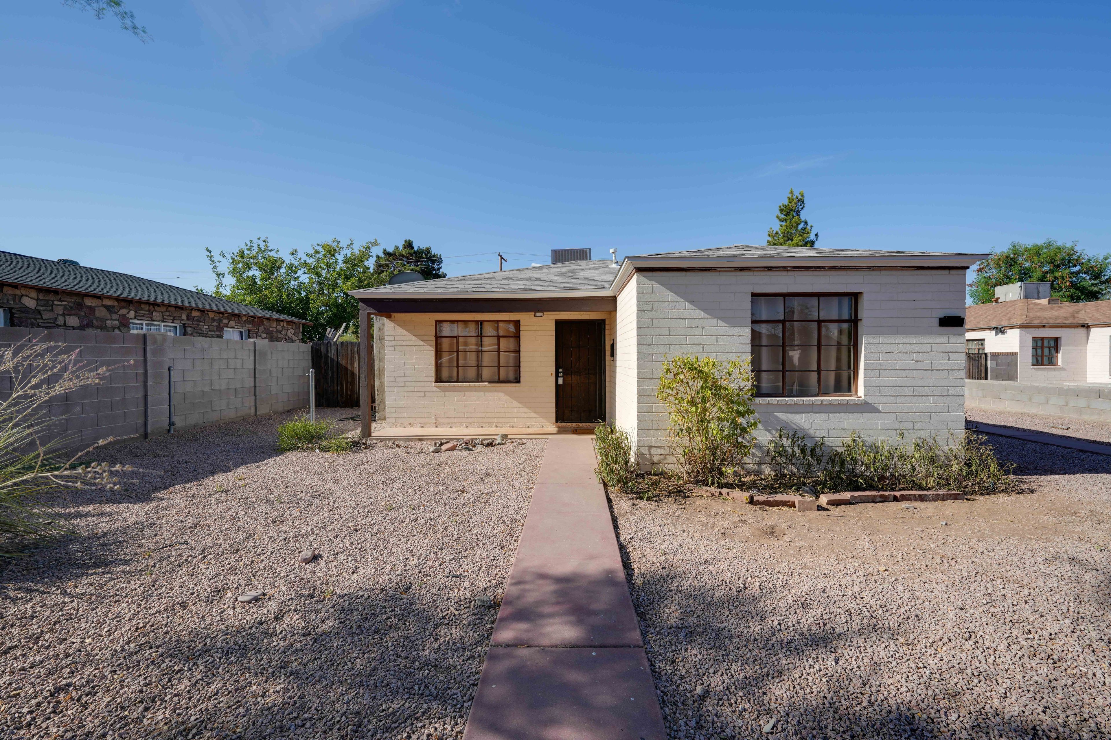 Duplex Exterior | Street Parking