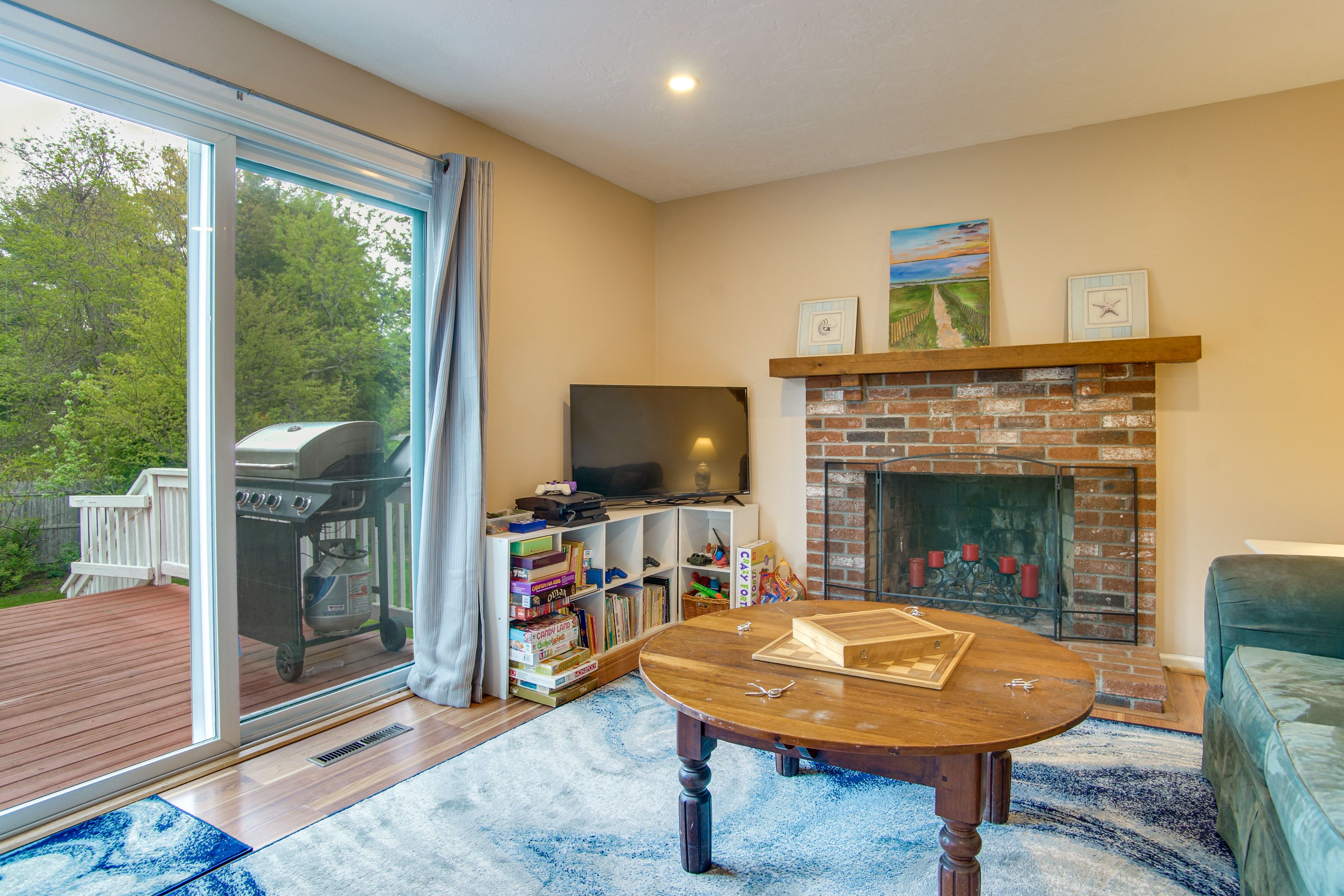 Property Interior | 2-Story Home | Free WiFi | Central A/C & Heating