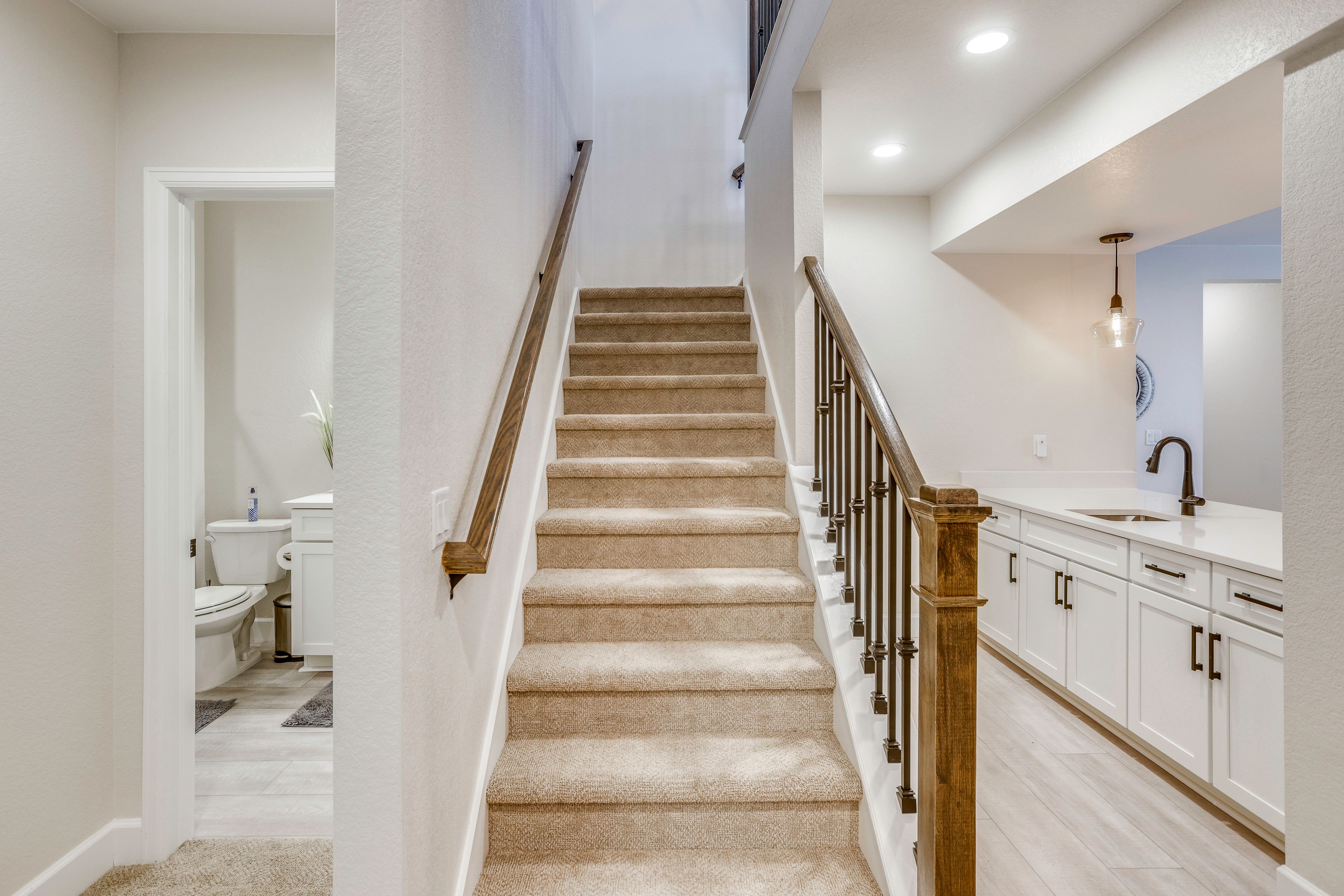 Stairway to Lower Level