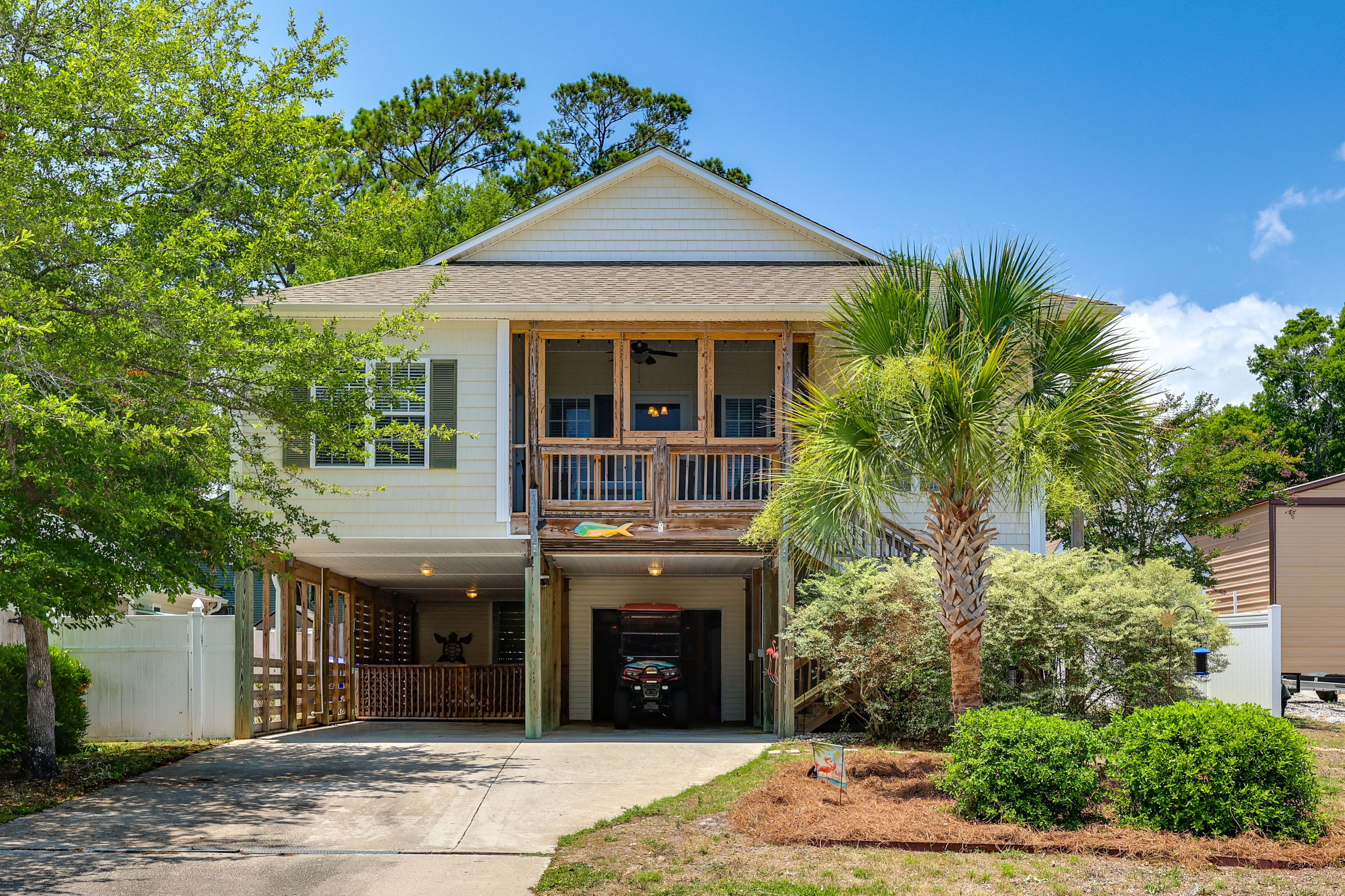 Oak Island Vacation Rental | 3BR | 2BA | 1,580 Sq Ft
