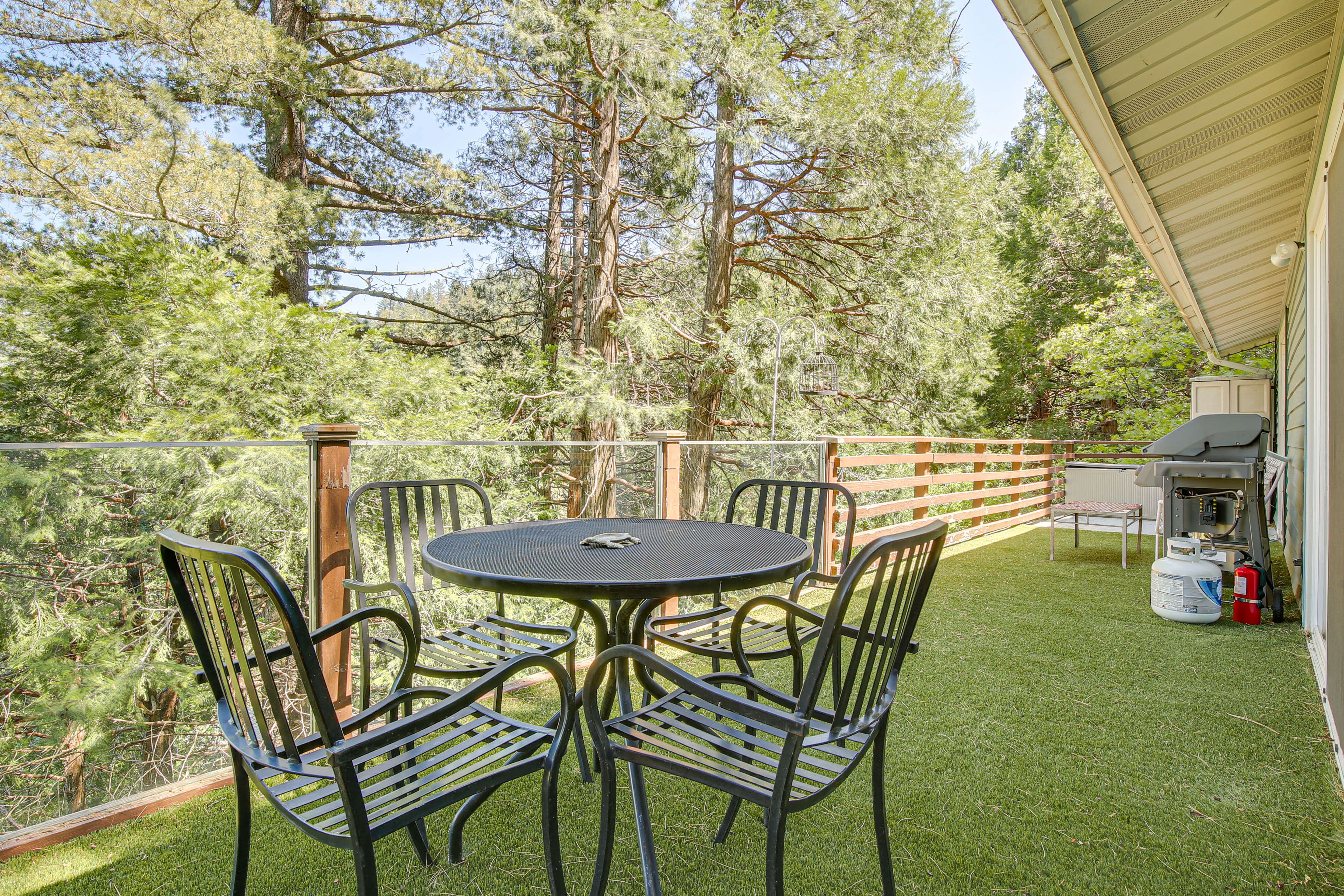 Deck | Gas Grill | Mountain Views