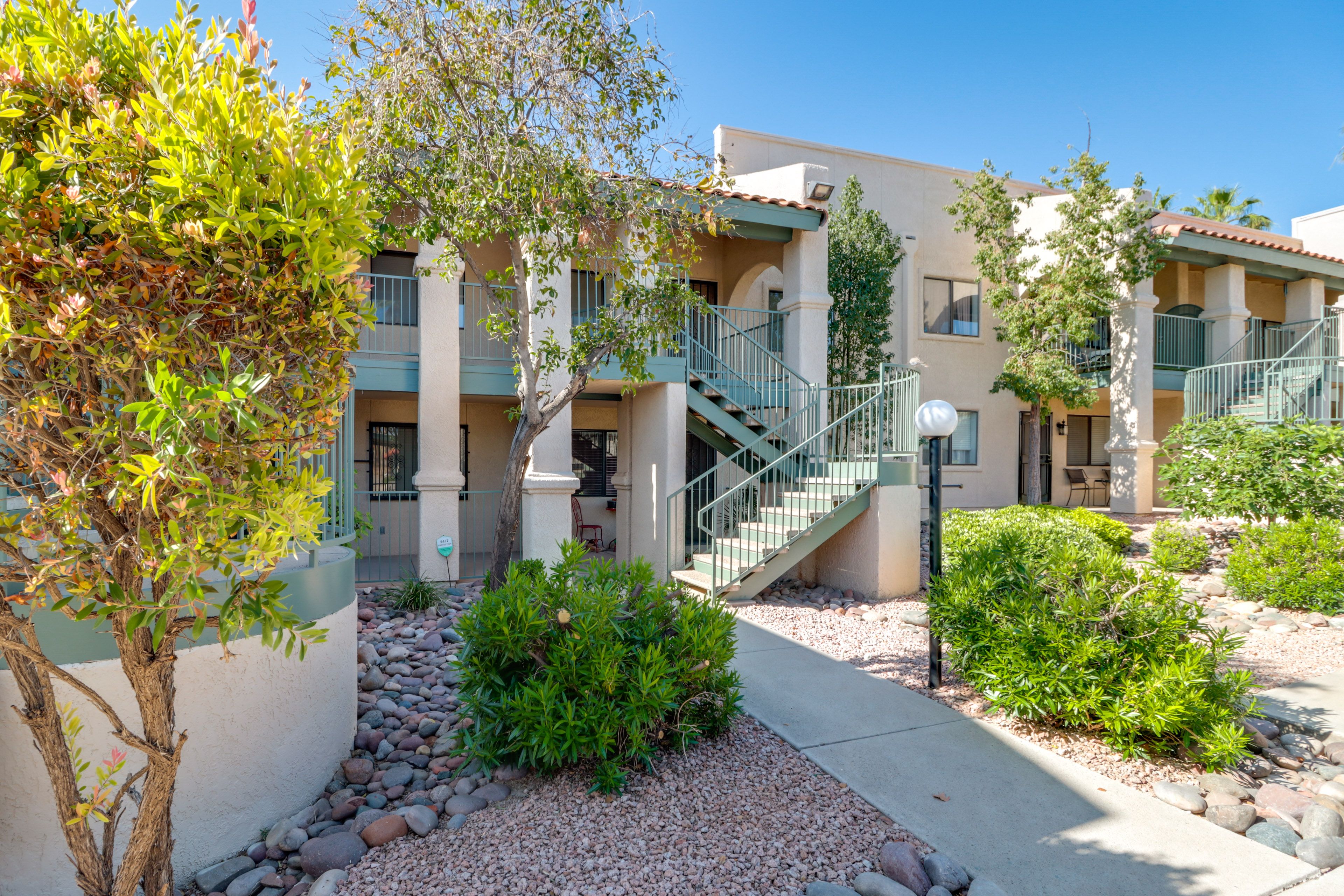 Exterior | 2nd-Floor Unit | Stairs Required to Access