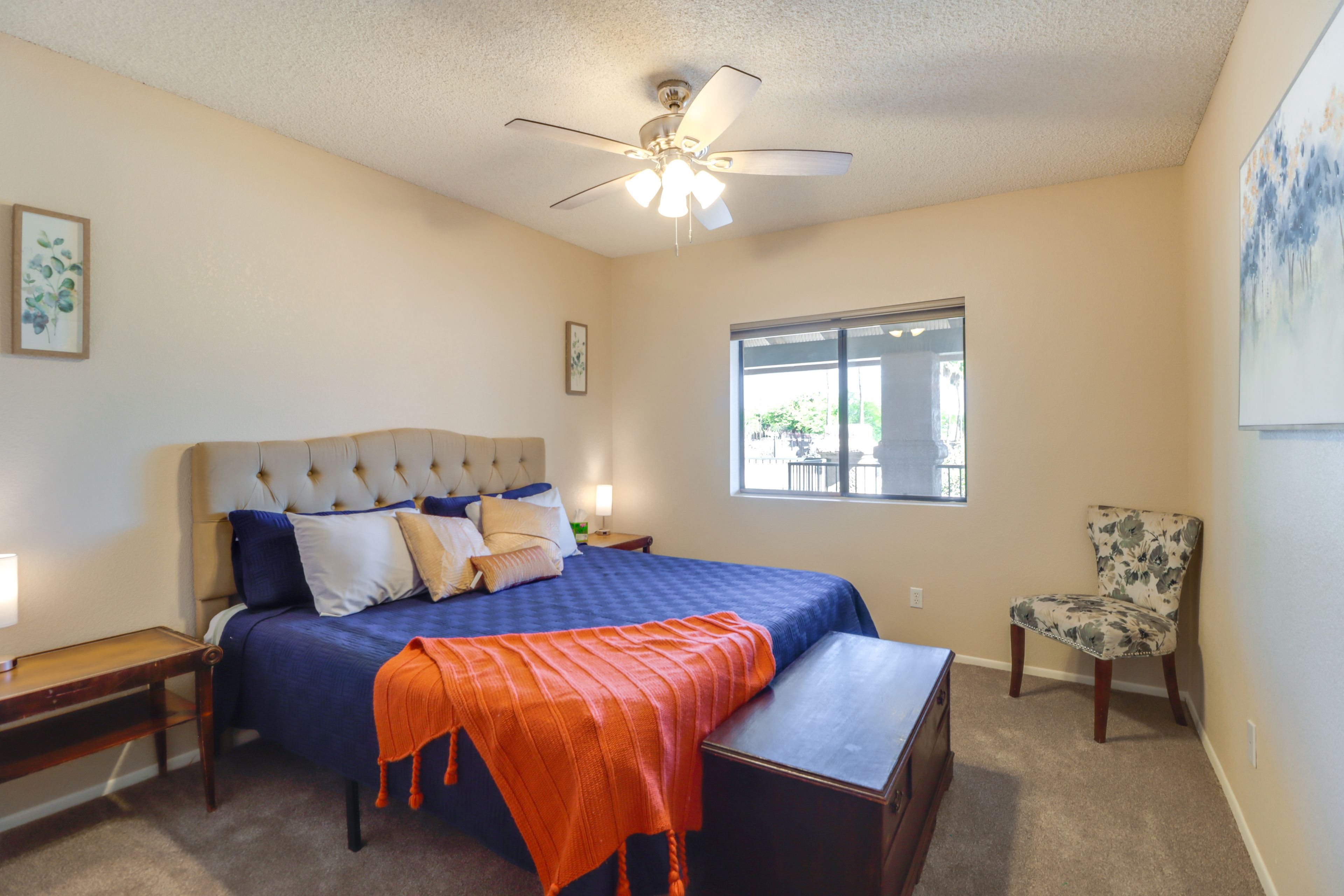 Bedroom 1 | King Bed | Walk-In Closet