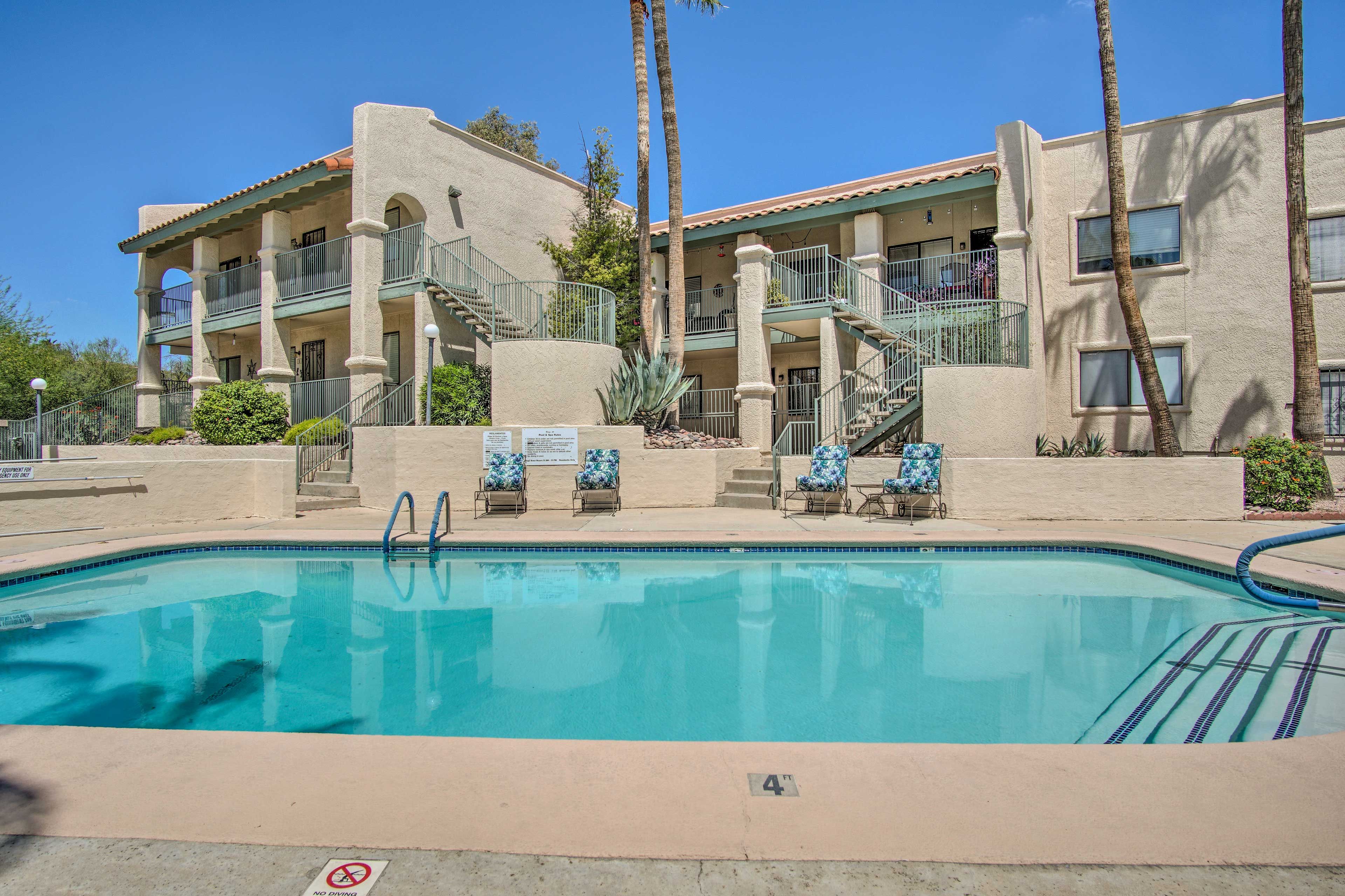Tucson Vacation Rental | 2BR | 2BA | 840 Sq Ft