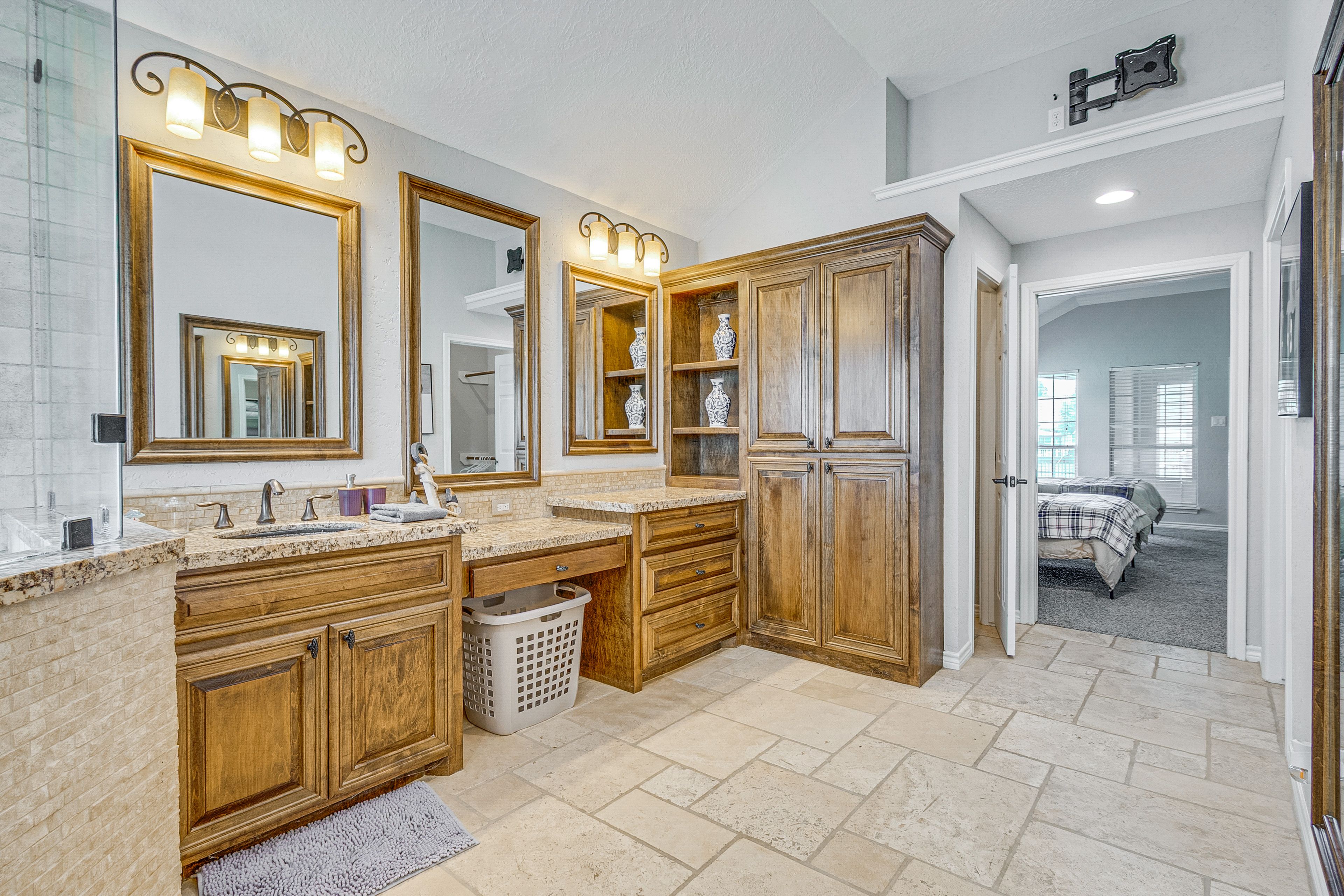 Bathroom | Shower | Double Sinks