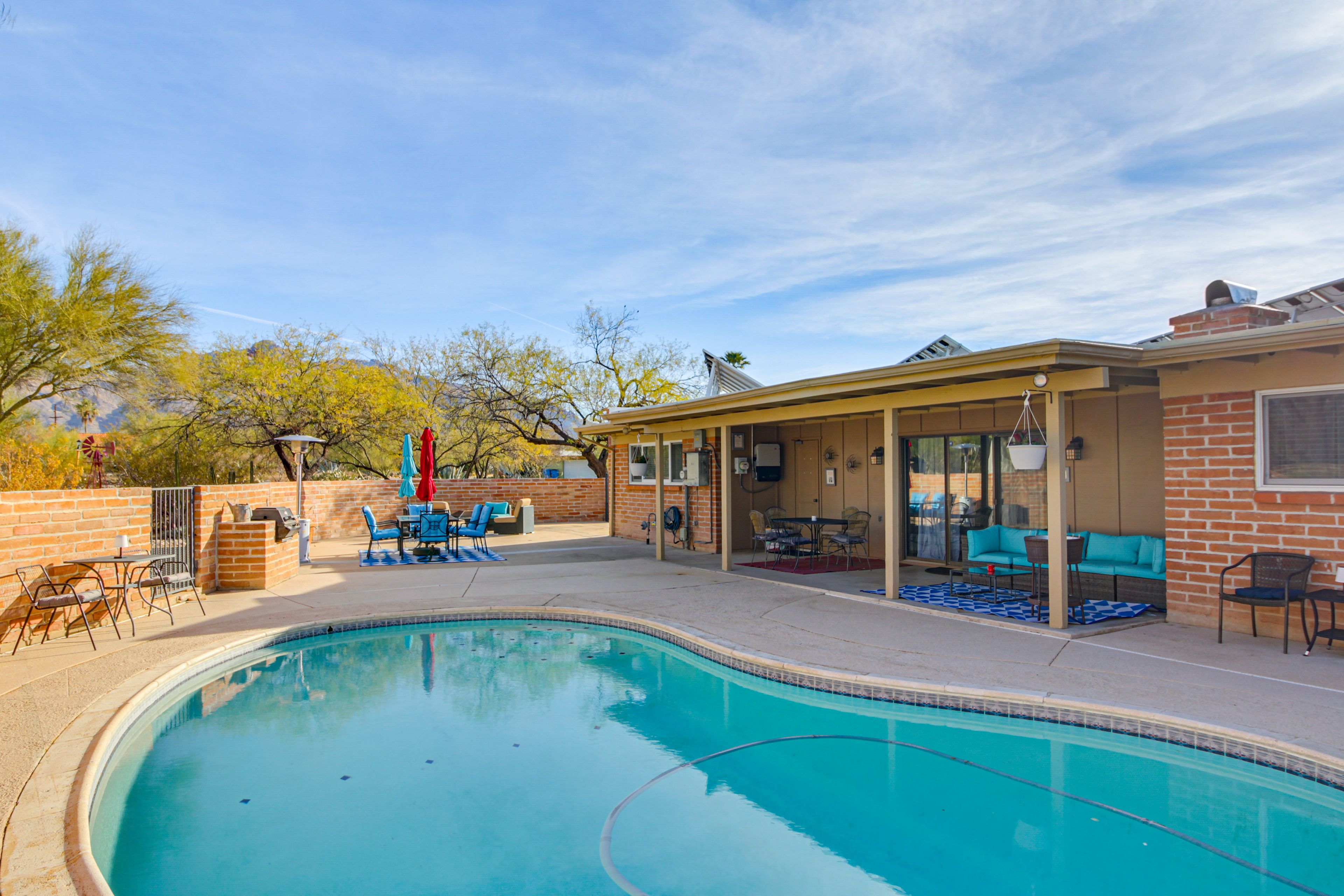 Main House Exterior | Private Pool