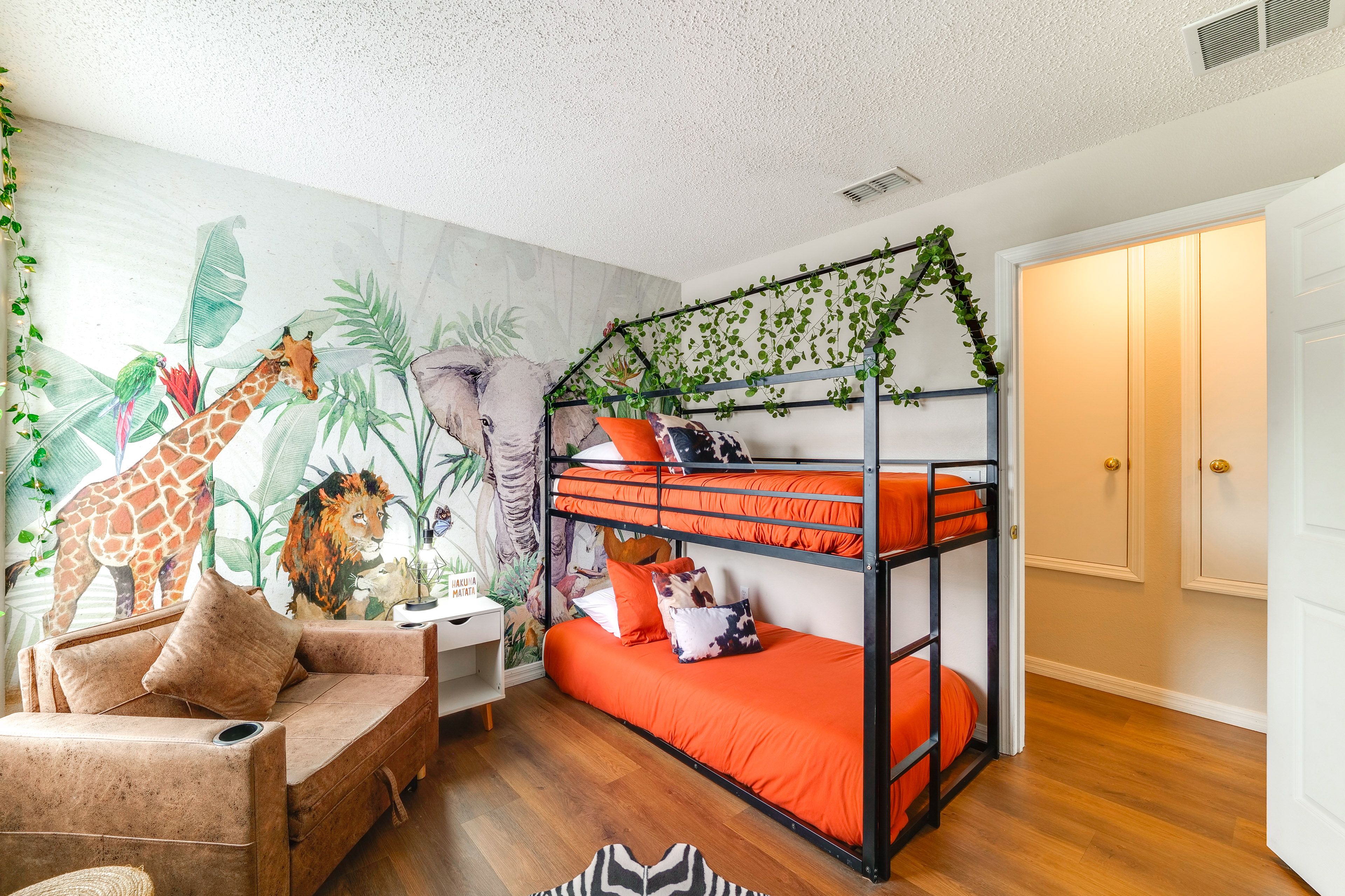 Bedroom 6 | Twin Bunk Bed | Twin Sleeper Chair | 2nd Floor