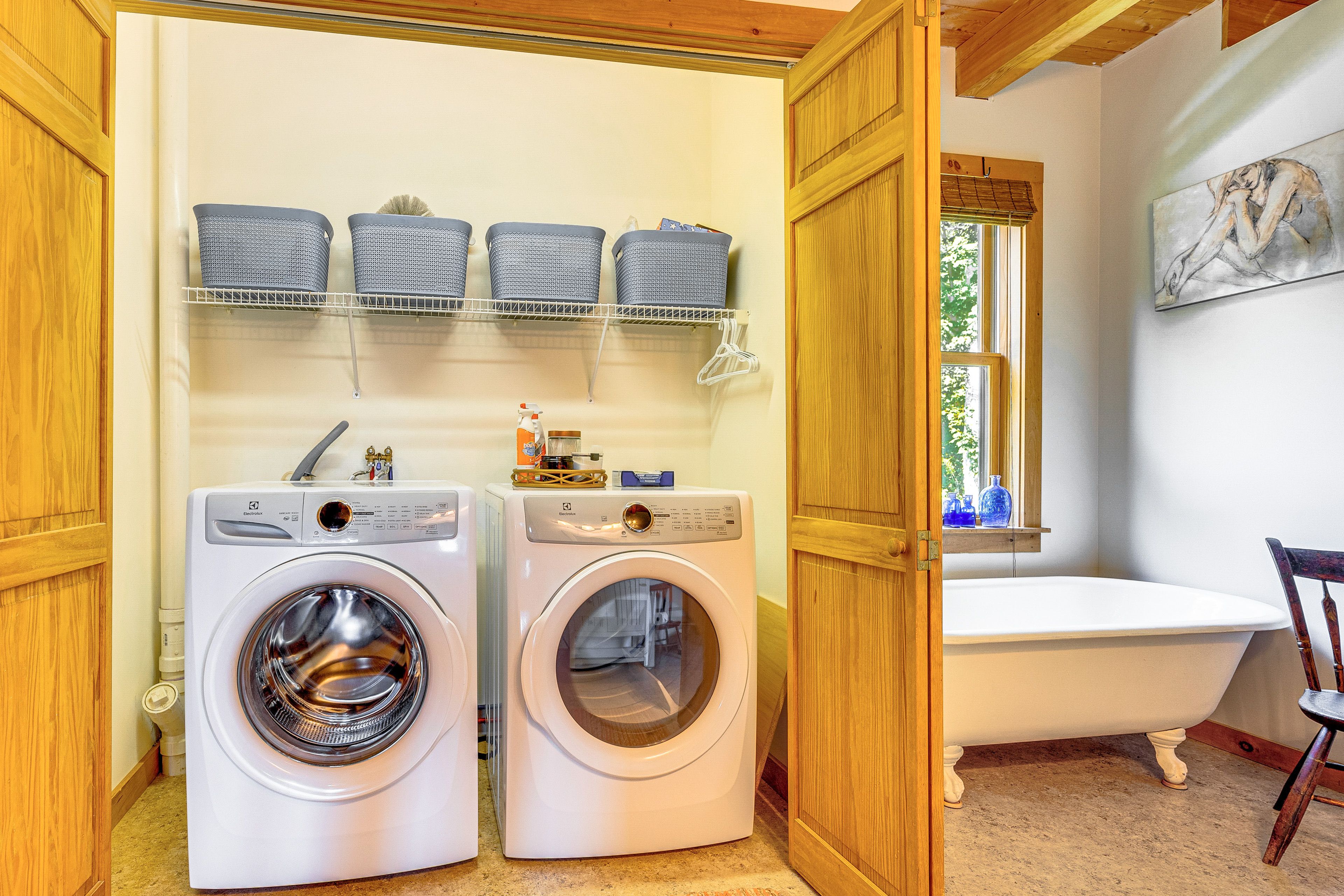 View House | Laundry Closet | 1st Floor