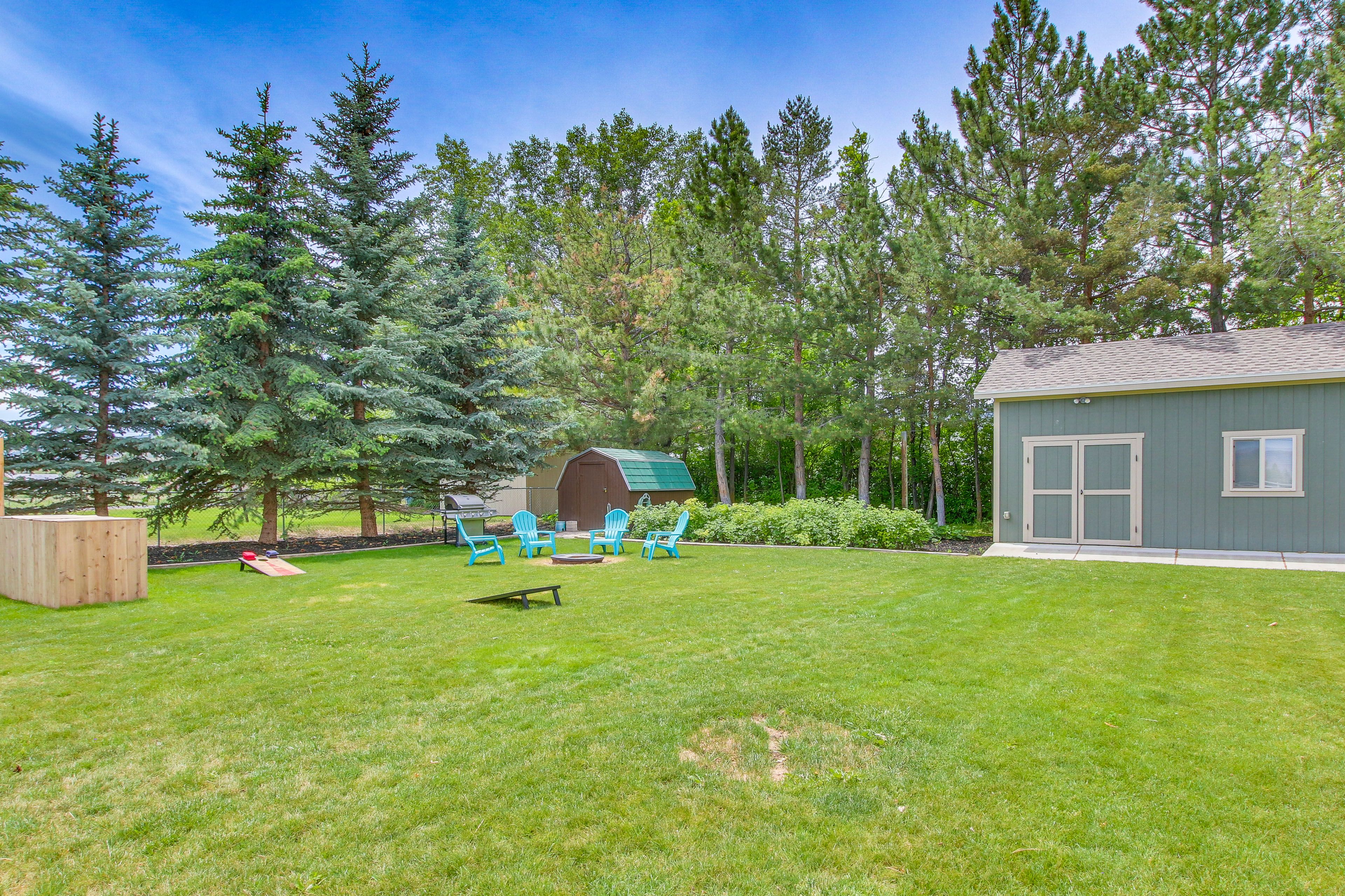 Private Backyard Area