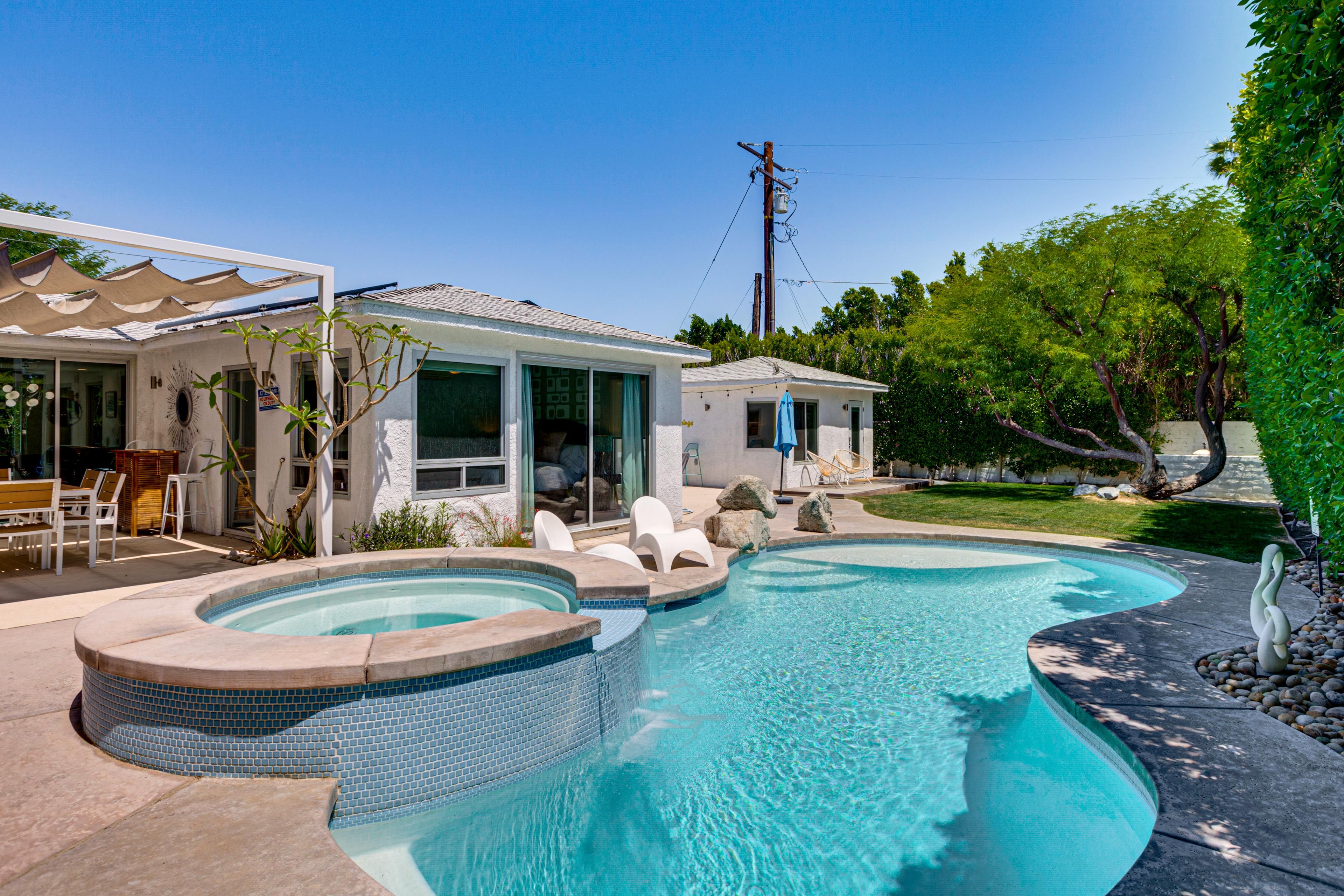 Palm Springs Vacation Rental | 4BR | 3BA | 1,750 Sq Ft | Step-Free Access