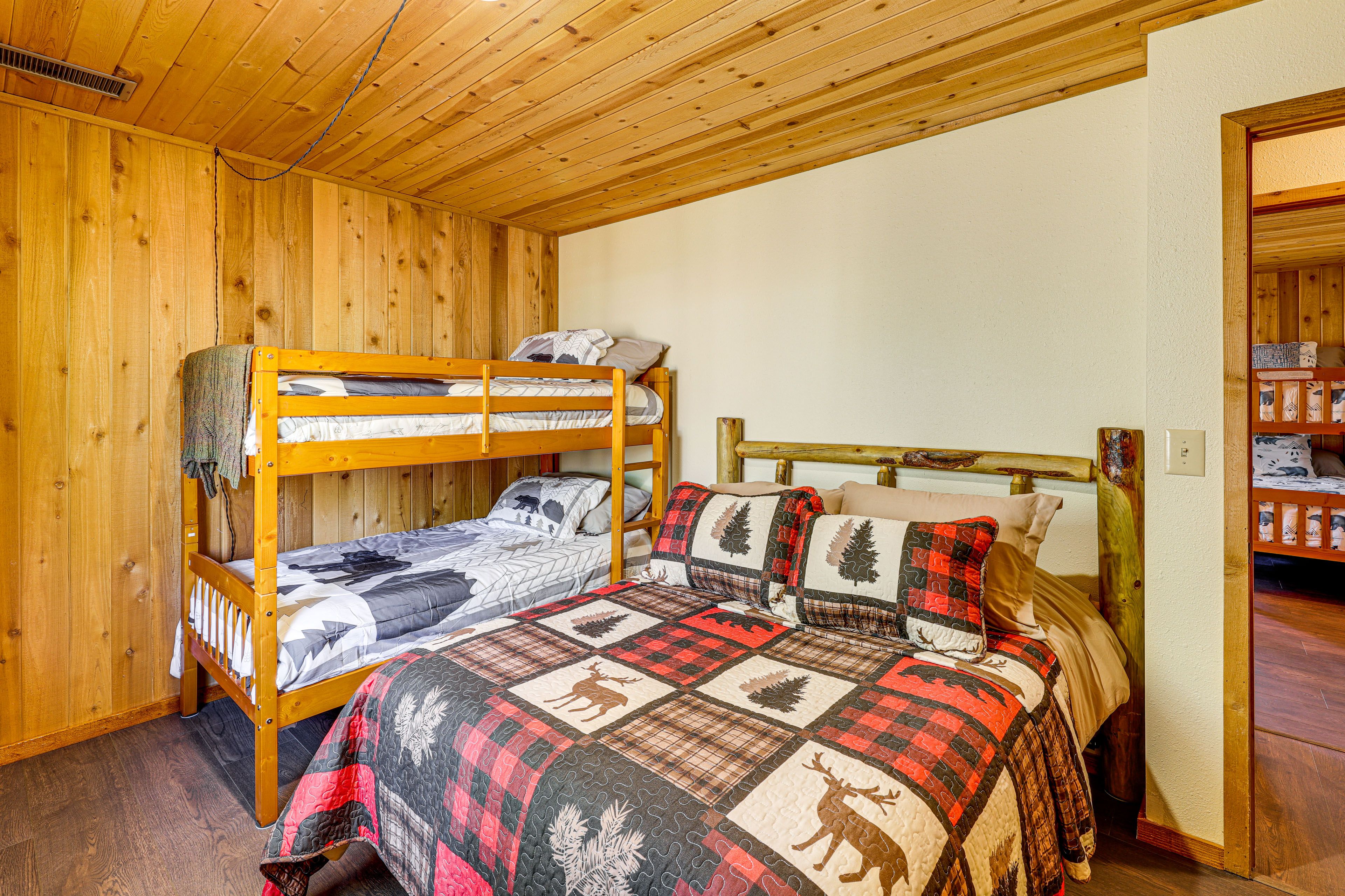 Bedroom 2 | Full Bed | Twin Bunk Bed