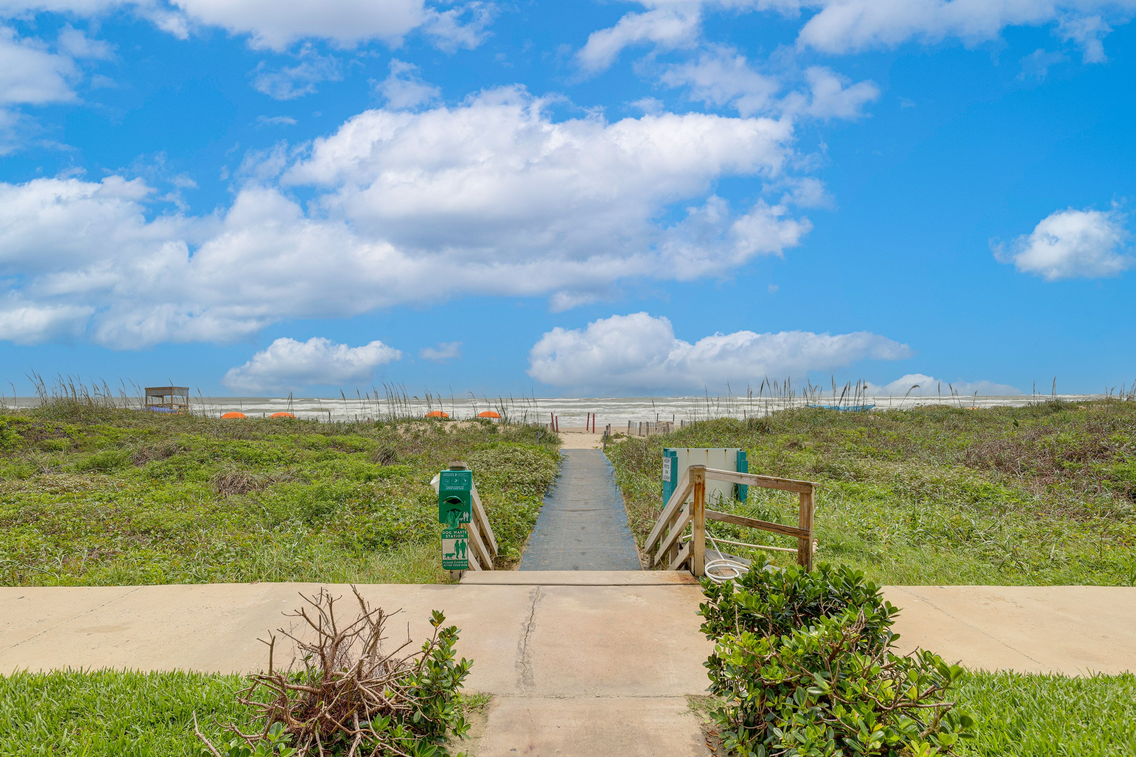 Private Beach Access