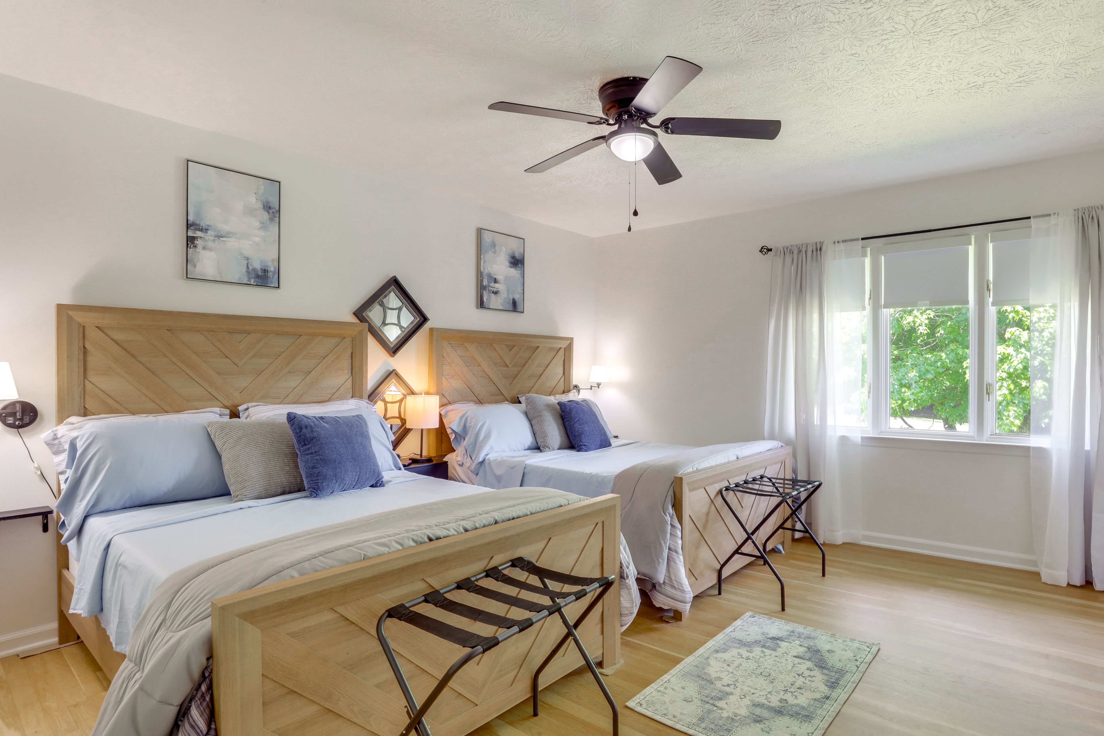 Bedroom 3 | 2 Full Beds | Top Level