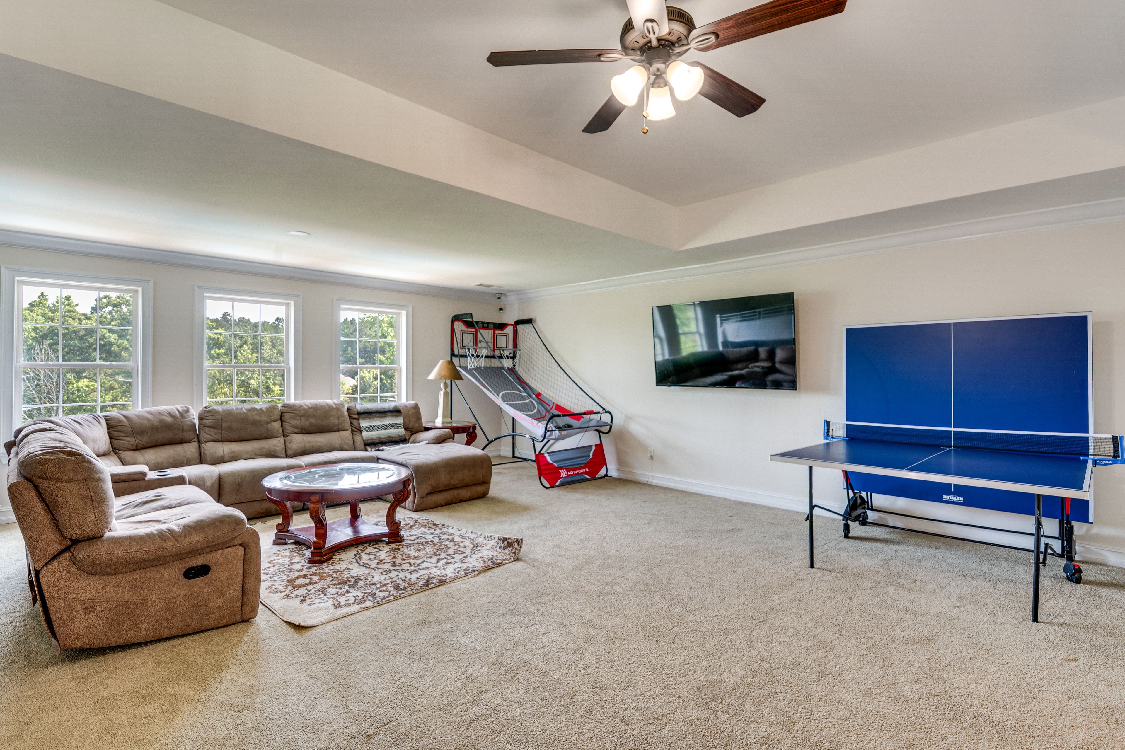 Loft | Game Room | Twin Bunk Bed | Full Sleeper Sofa