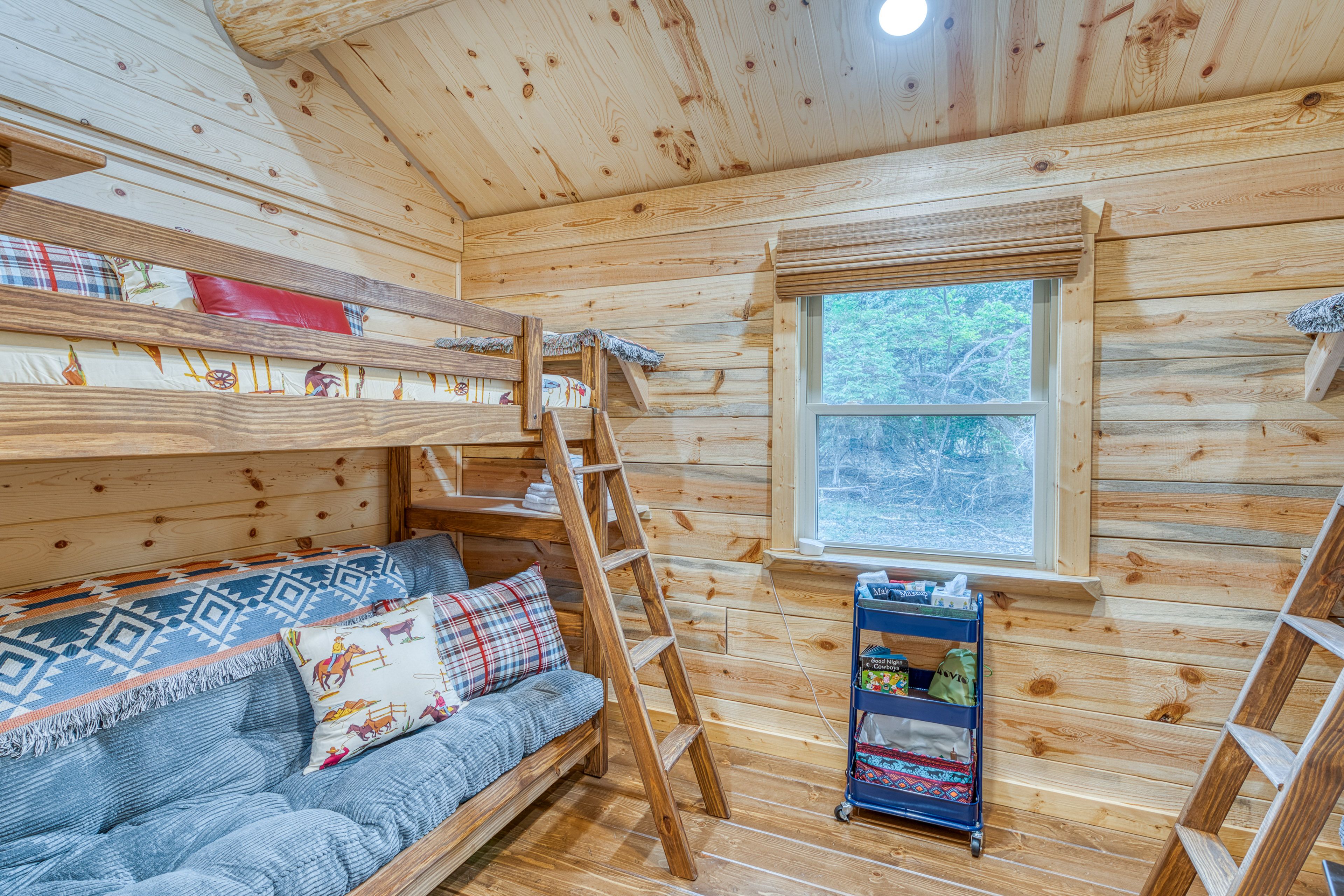 Bedroom 6 | Unit 2 | 2 Twin/Full Futon Bunk Beds