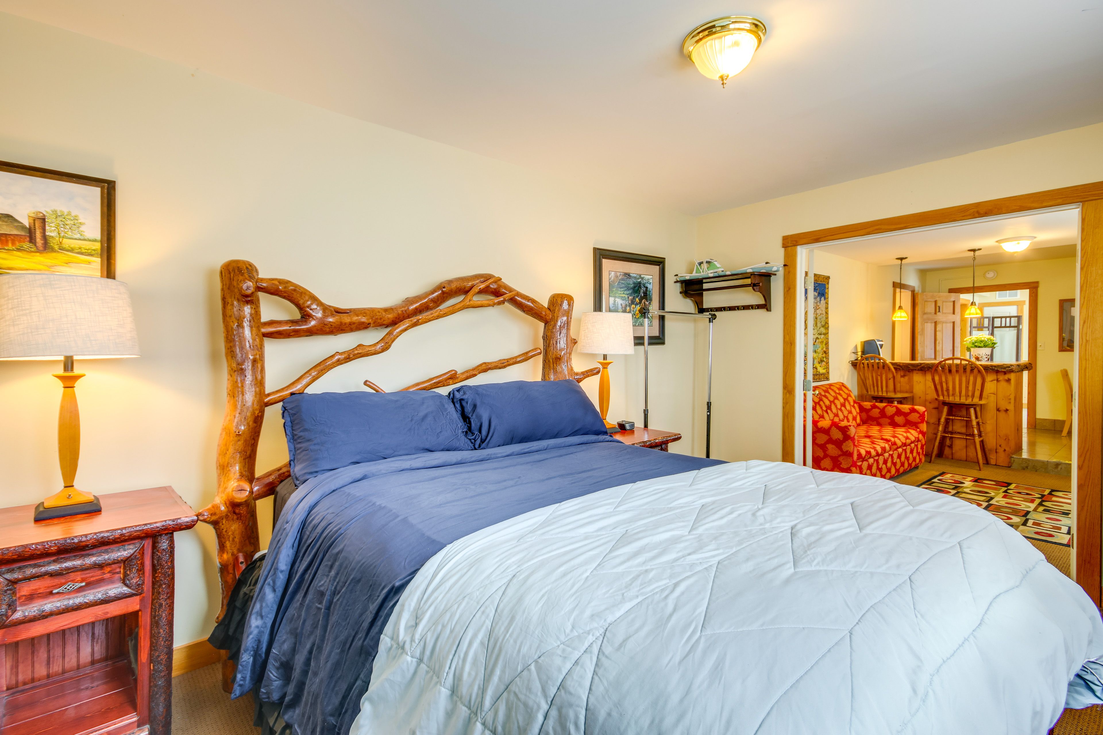 Bedroom 2 | Queen Bed | Full Sleeper Sofa