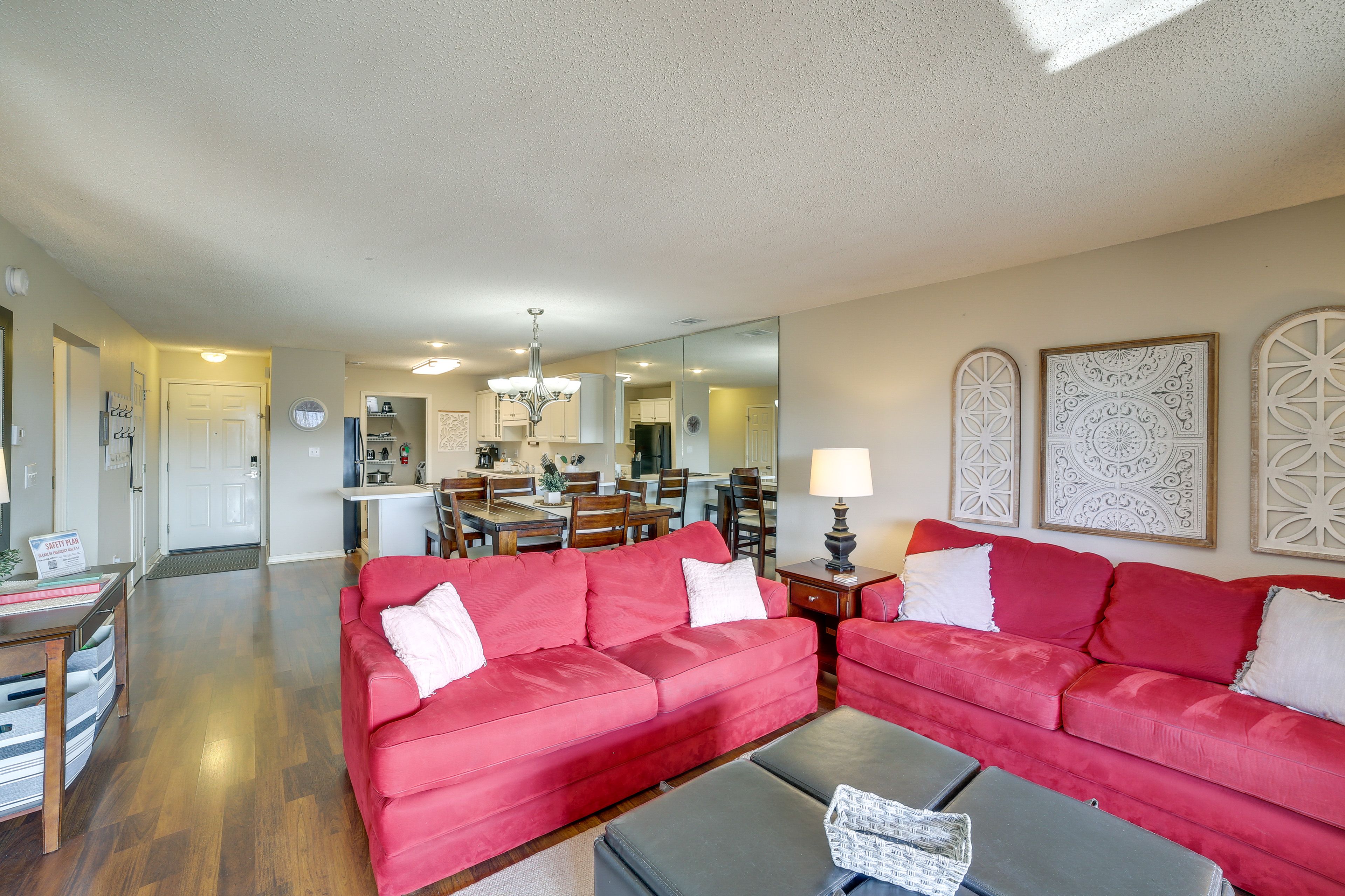 Living Room | 2 Sleeper Sofas | Condo 2 | Stairs Required