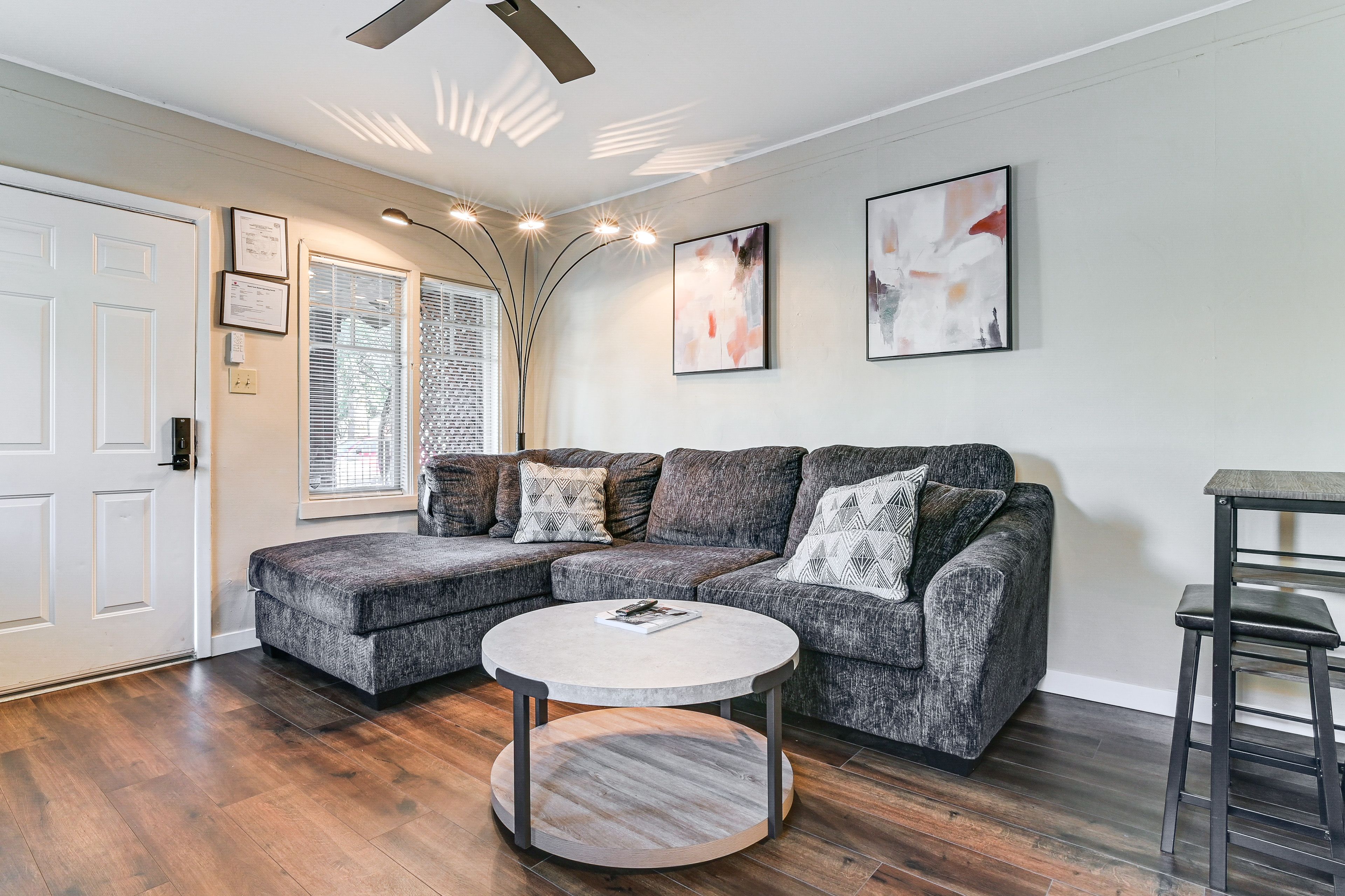 Unit 2 Living Room | Queen Sleeper Sofa