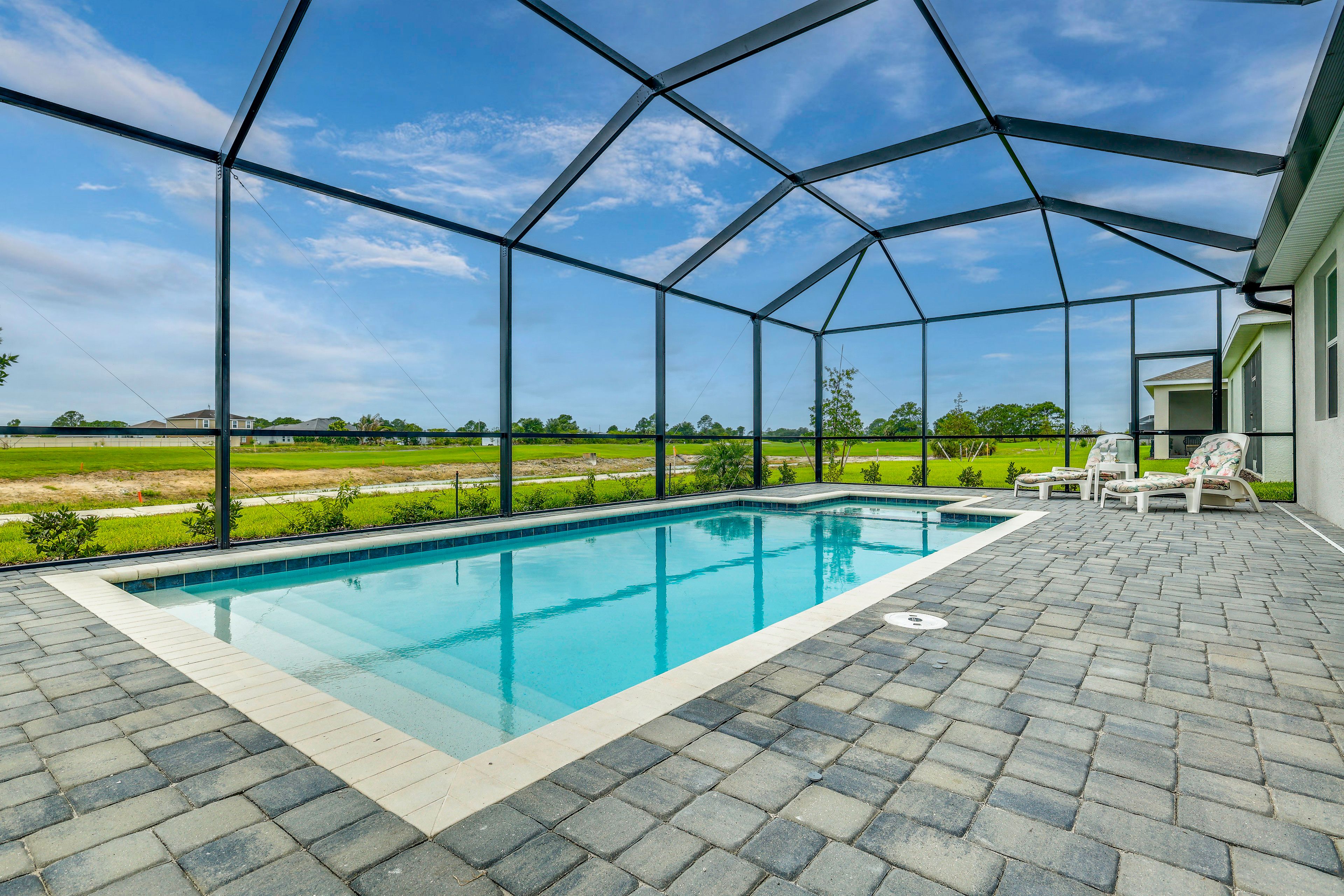 Lehigh Acres Vacation Rental | 3BR | 2BA | 2,300 Sq Ft | Step-Free Access
