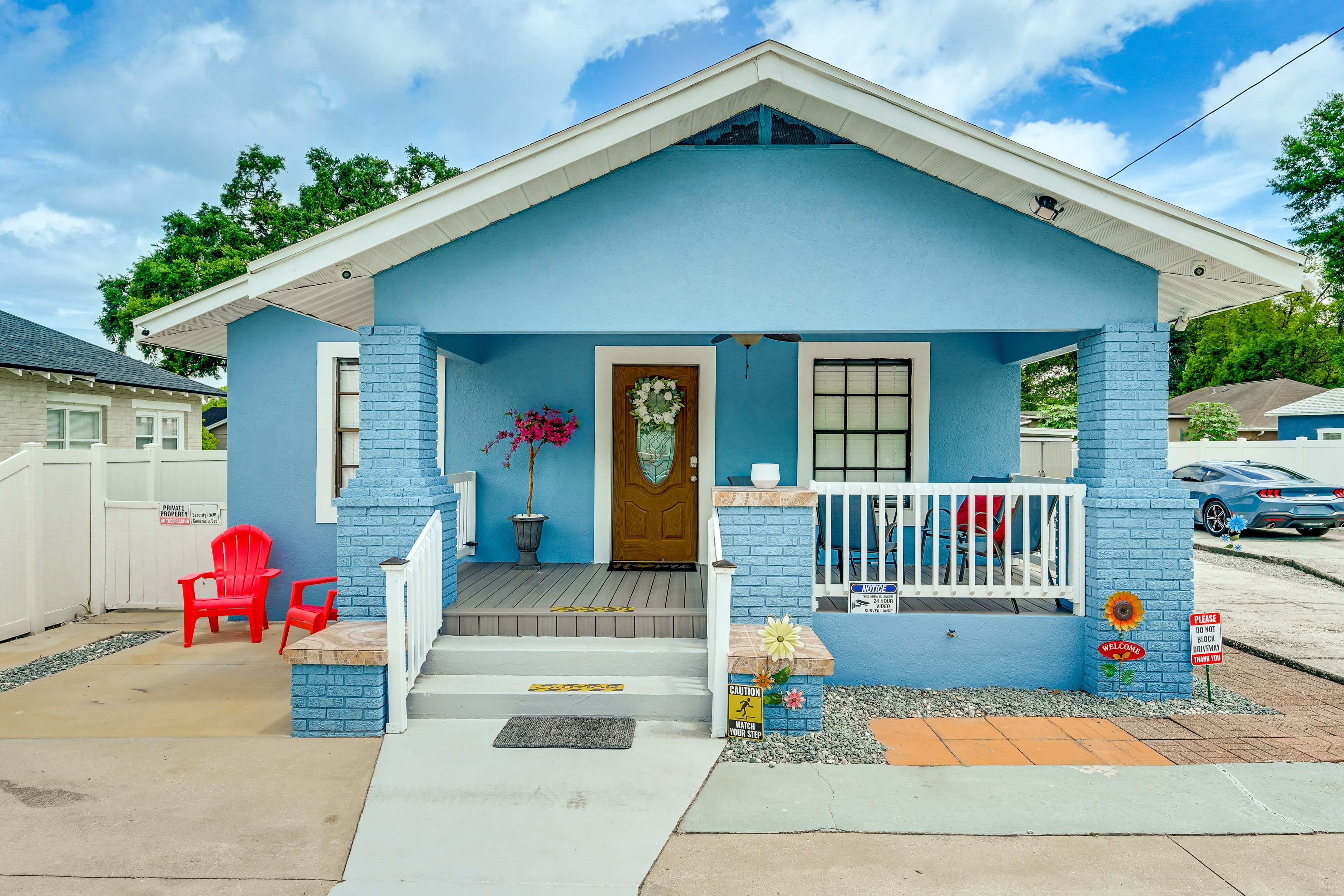 Tampa Vacation Rental | 4BR | 2BA | 1,540 Sq Ft