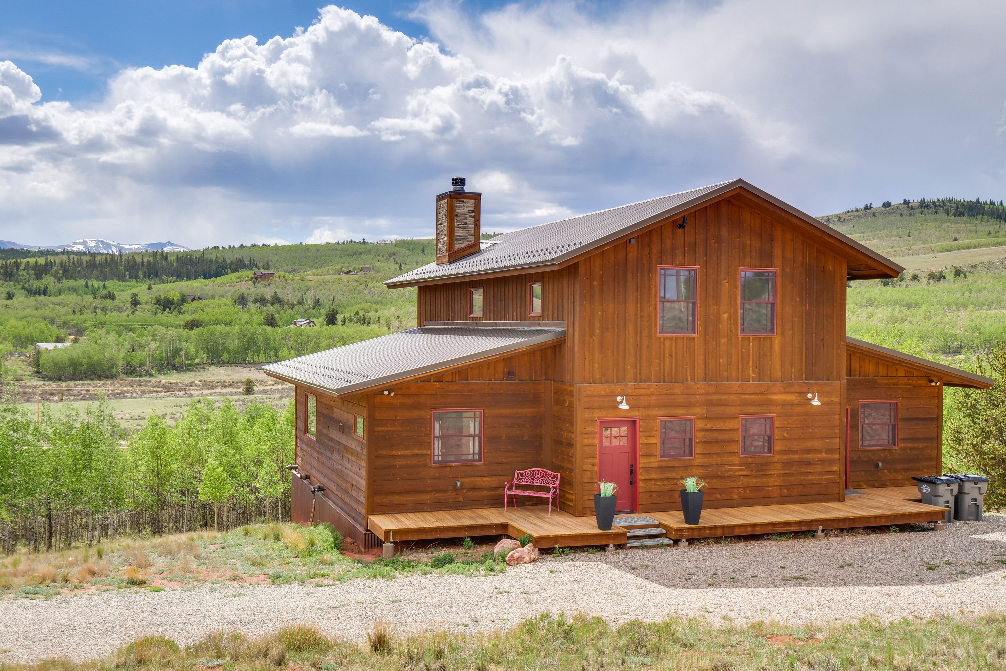 House Exterior | Gravel Driveway (4 Vehicles)