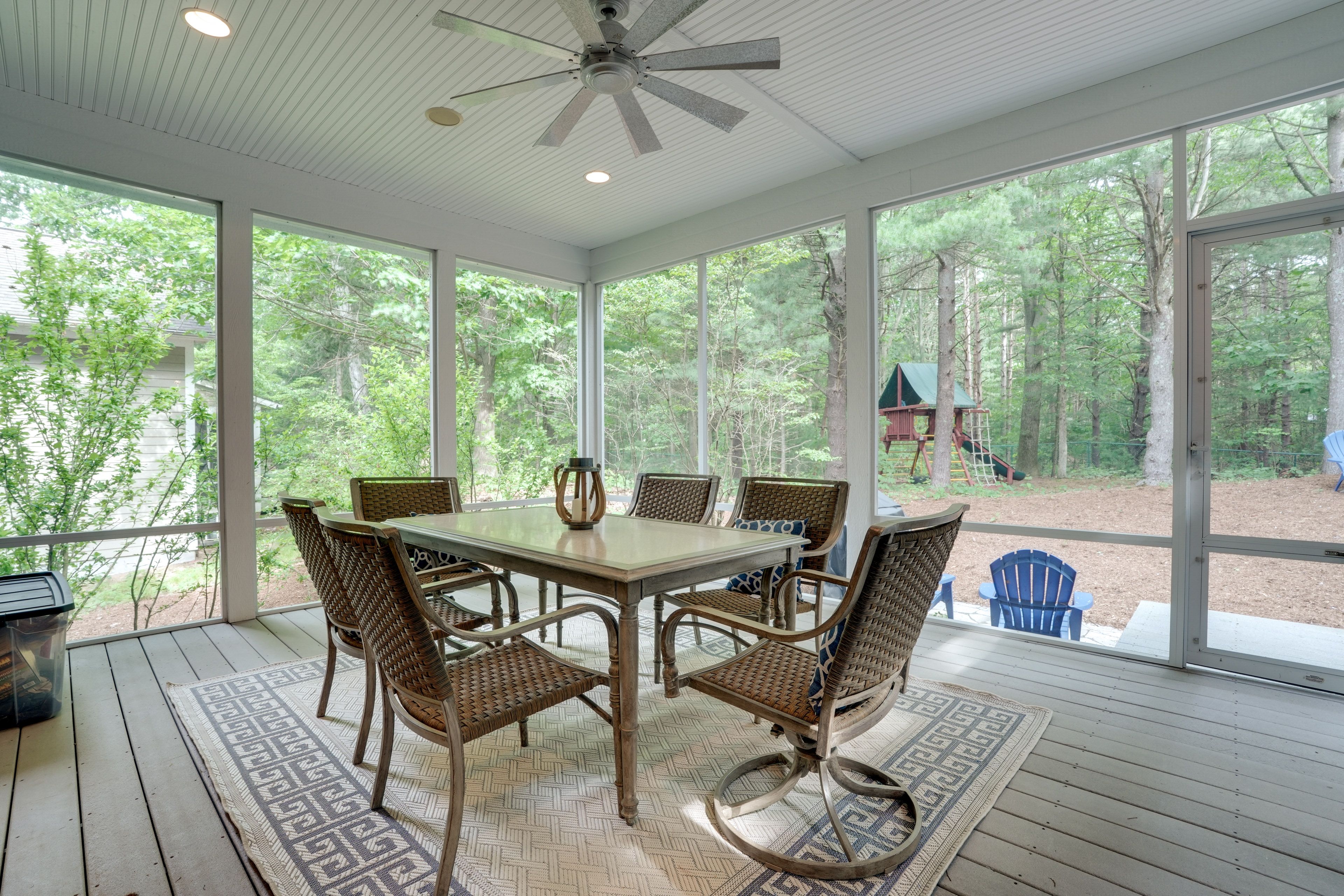 Screened Porch | Access From Dining Area