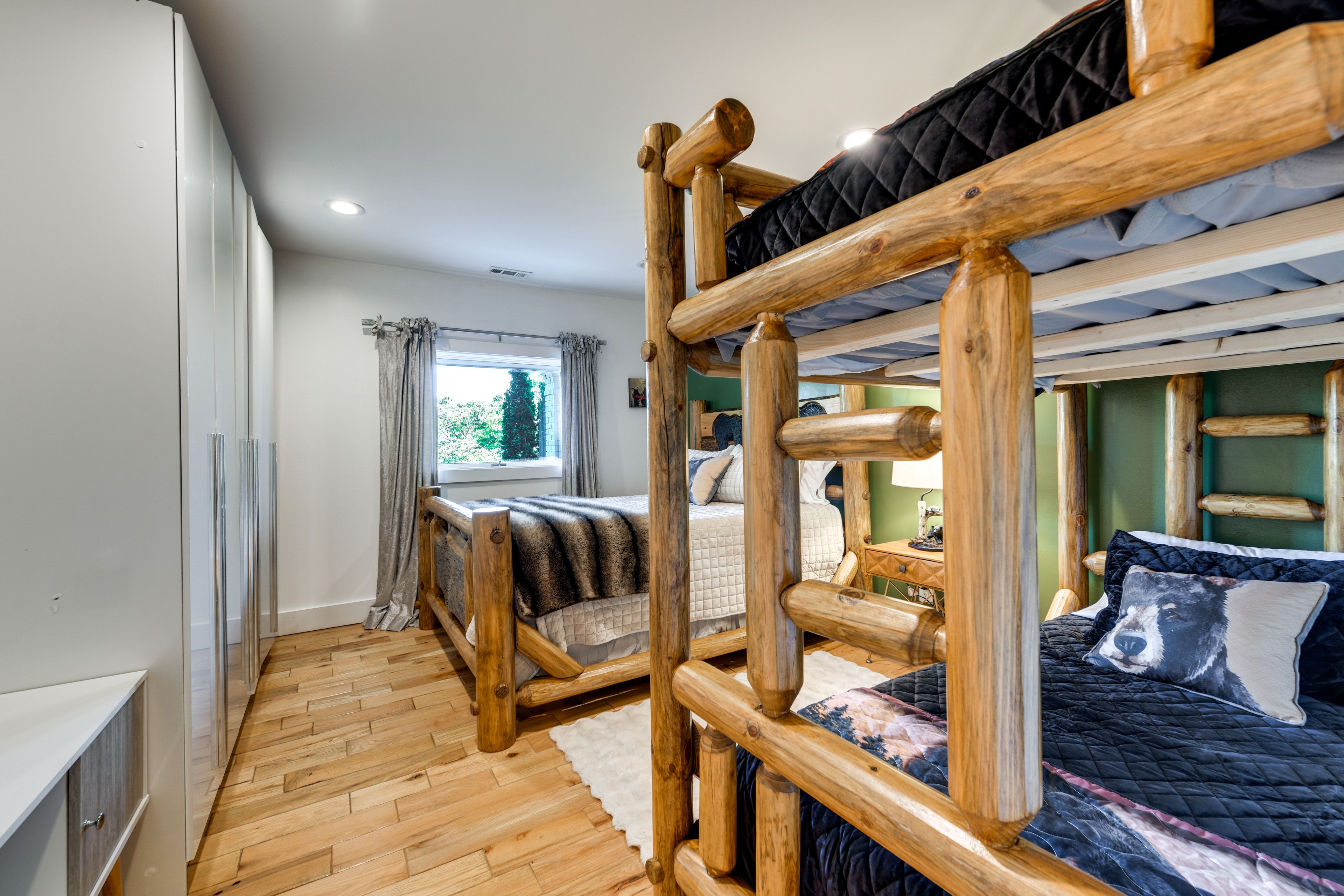 Bedroom 3 | Queen Bed | Twin Bunk Bed | Lower Level