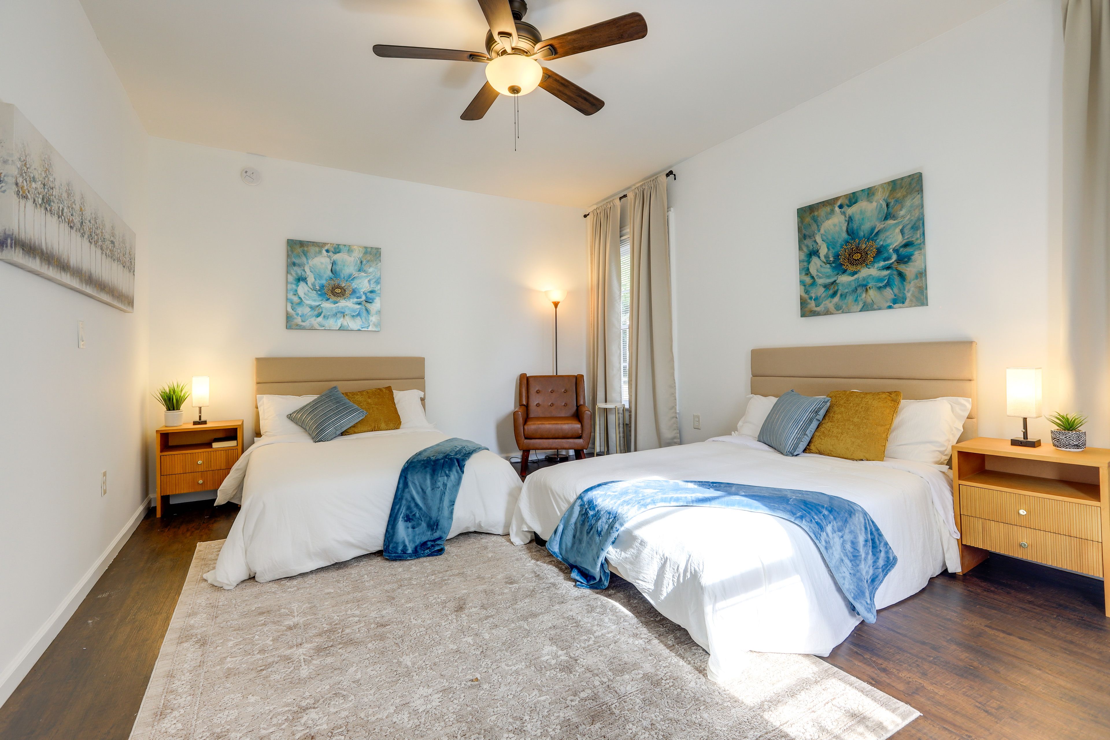 Bedroom 1 | 2 Full Beds