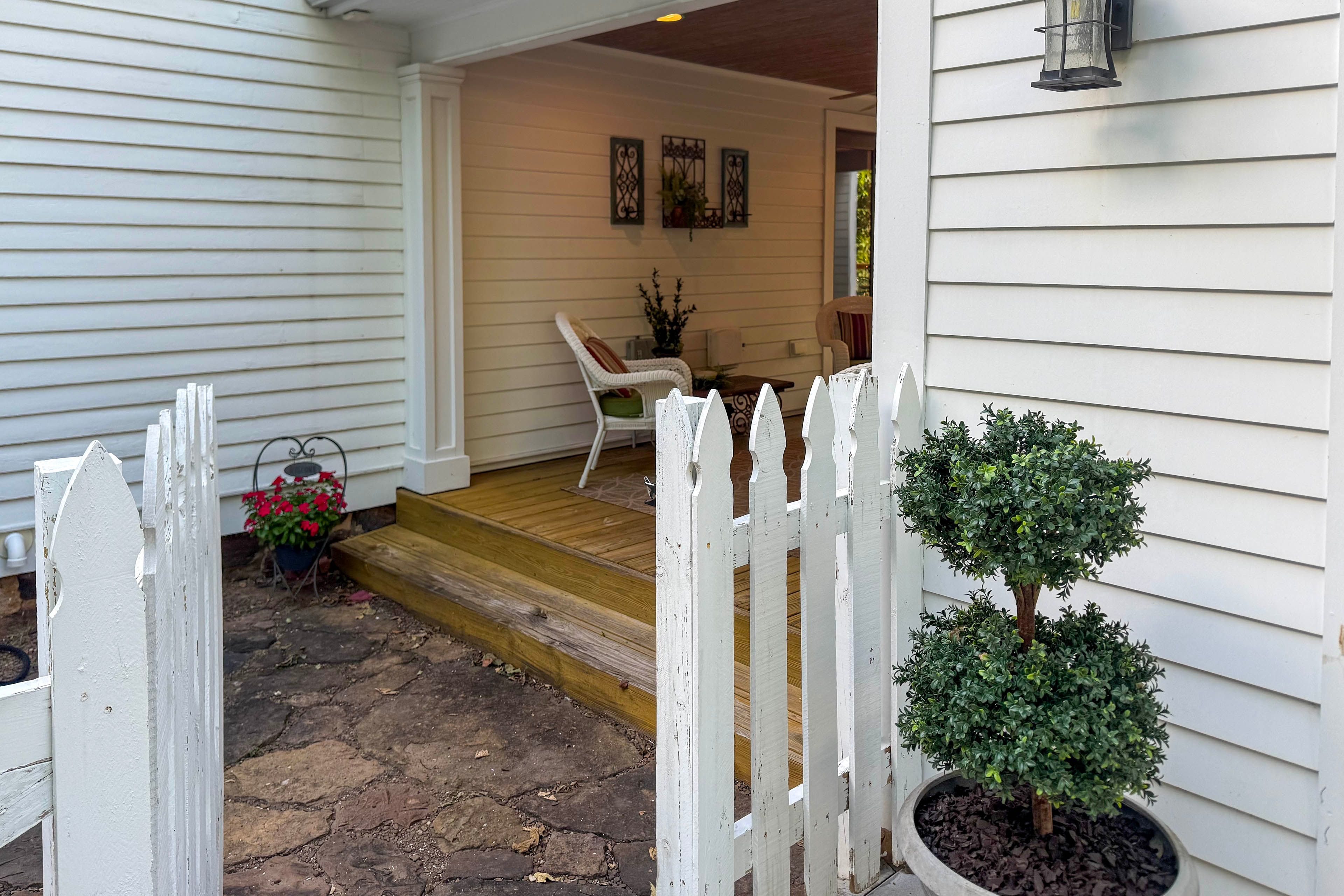 Covered Porch Entry