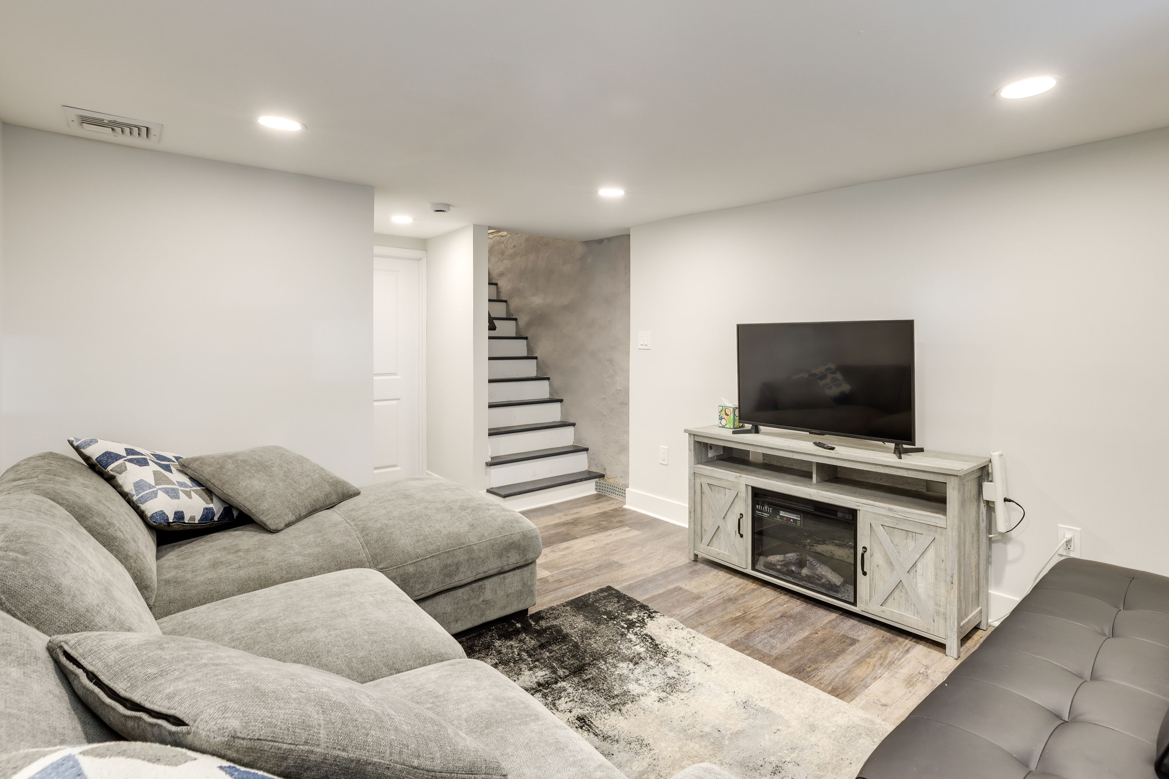 Family Room | Queen Sleeper Sofa | Lower Level