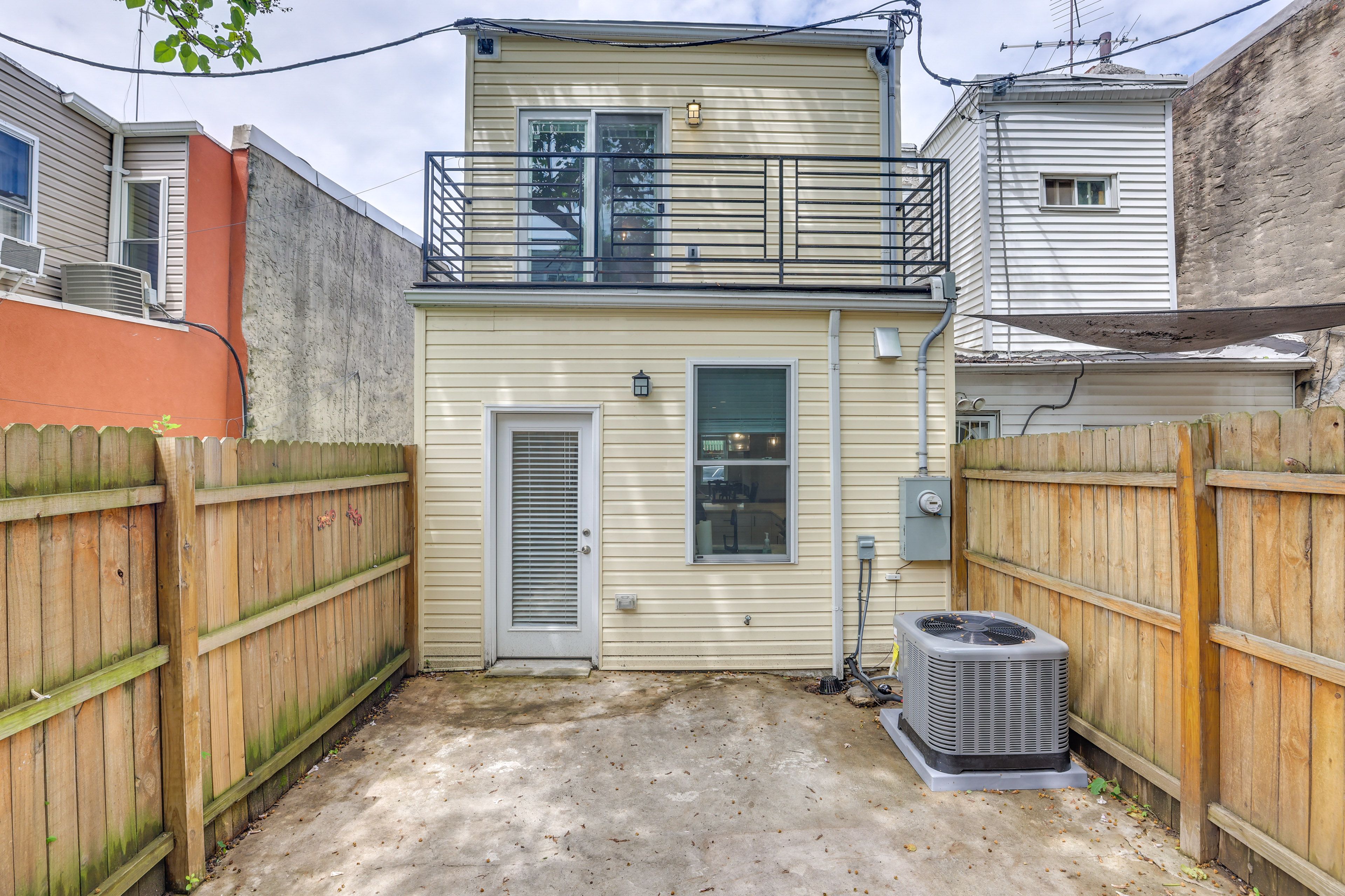 Private Patio + Balcony