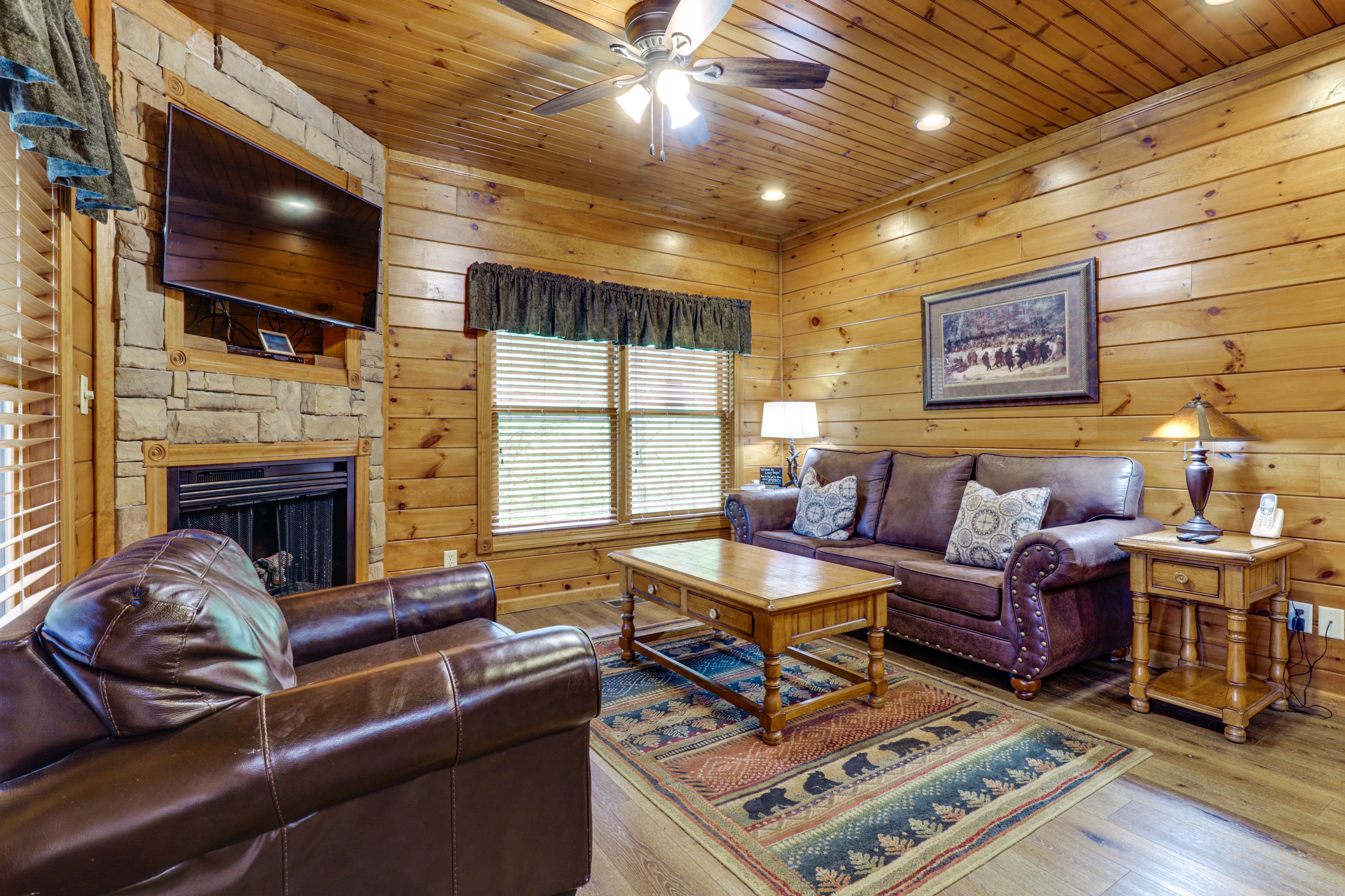 Living Room | 1st Floor | Queen Sleeper Sofa