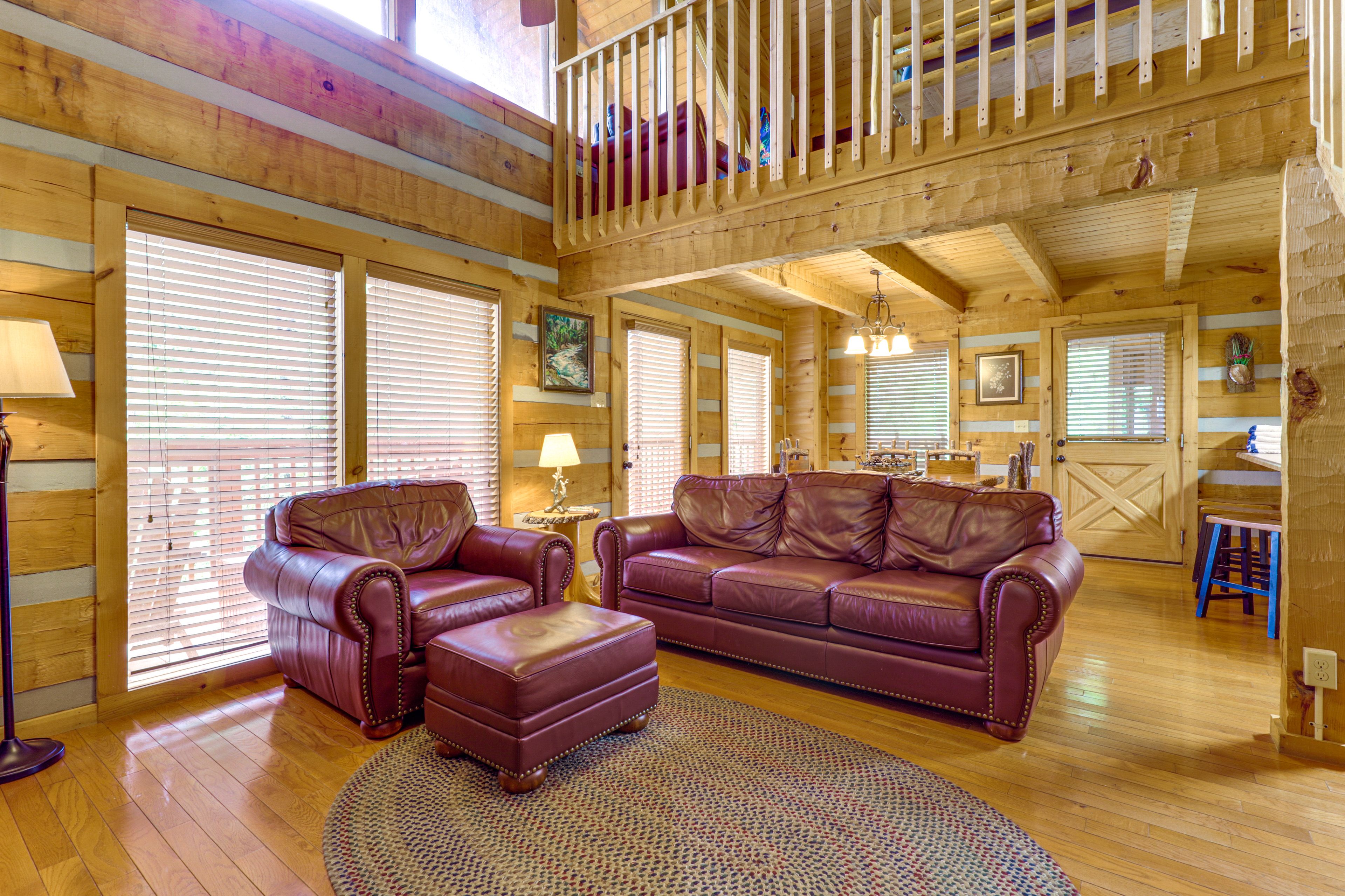 Living Room | 1st Floor | Queen Sleeper Sofa
