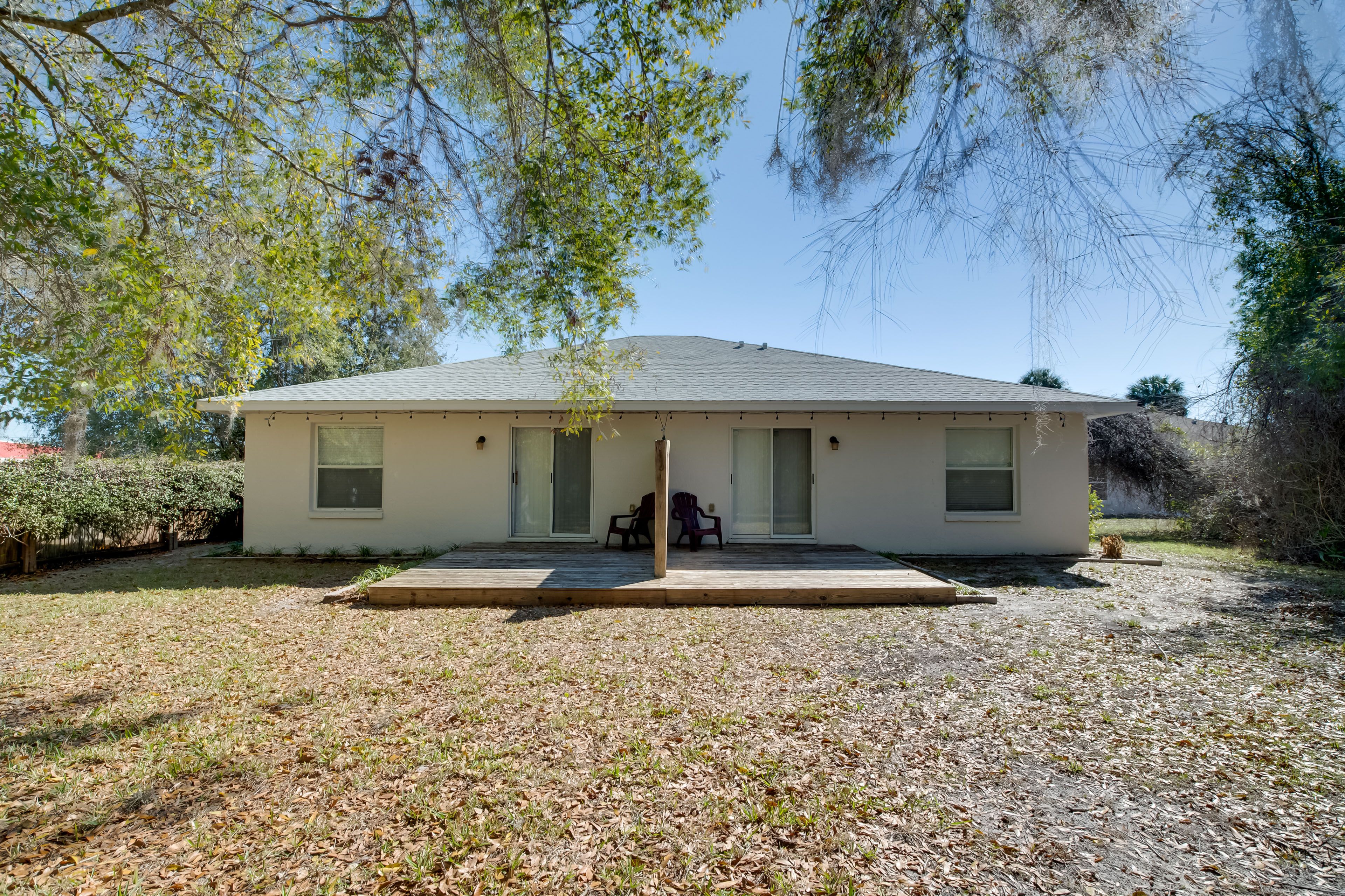 2 Patios & Yard