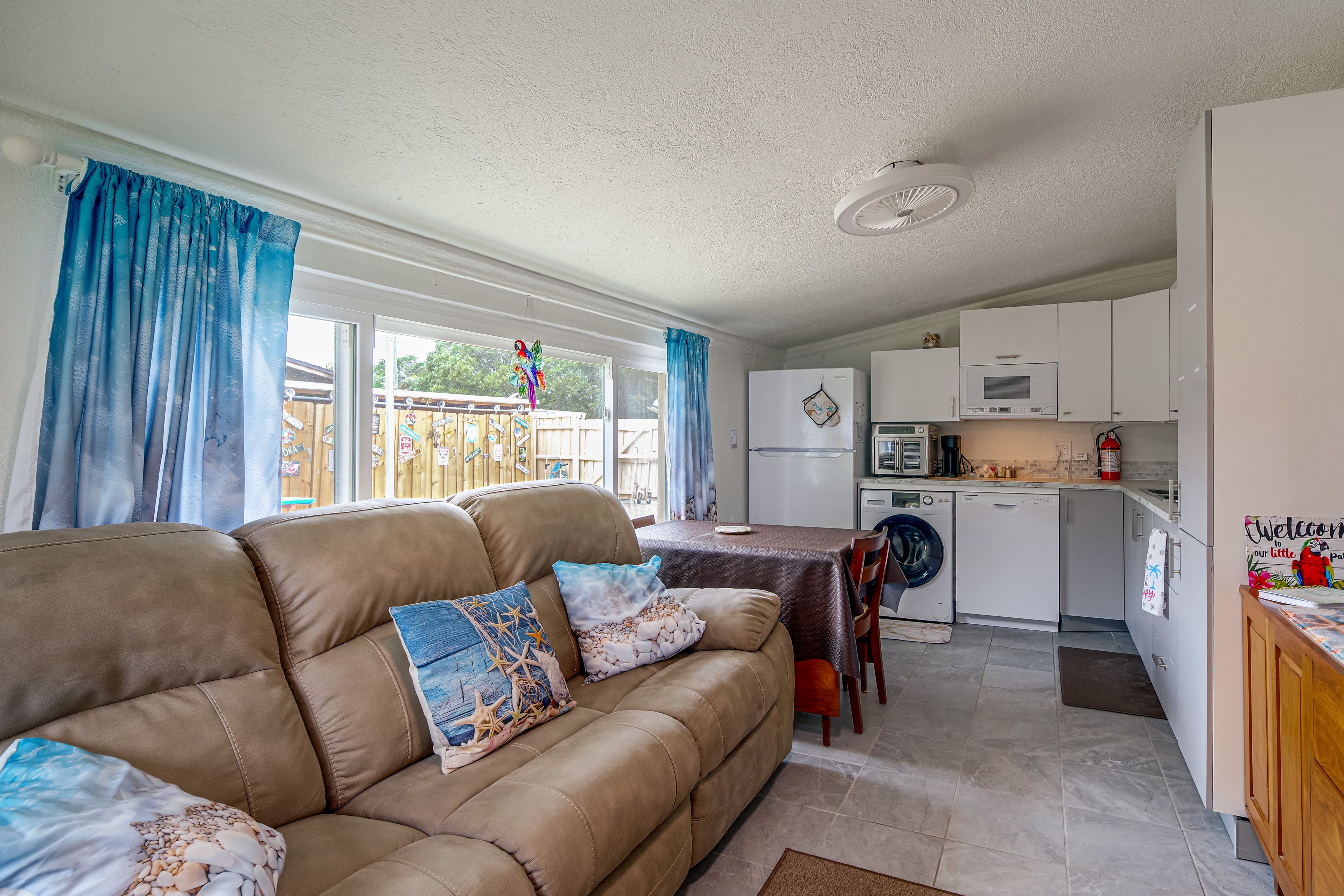 Suite Living Space & Kitchen